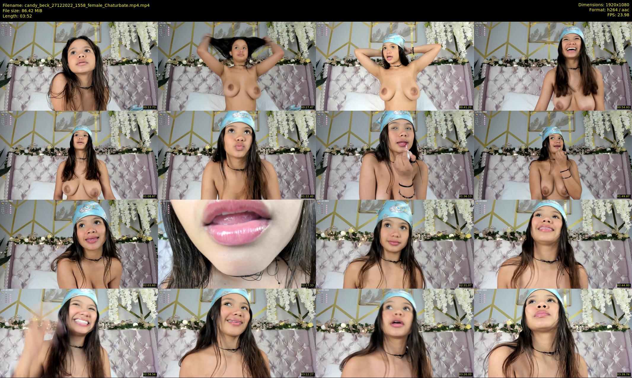 candy_beck — 4 minute Chaturbate female cam show recording, 1080p, Dec 27, 2022