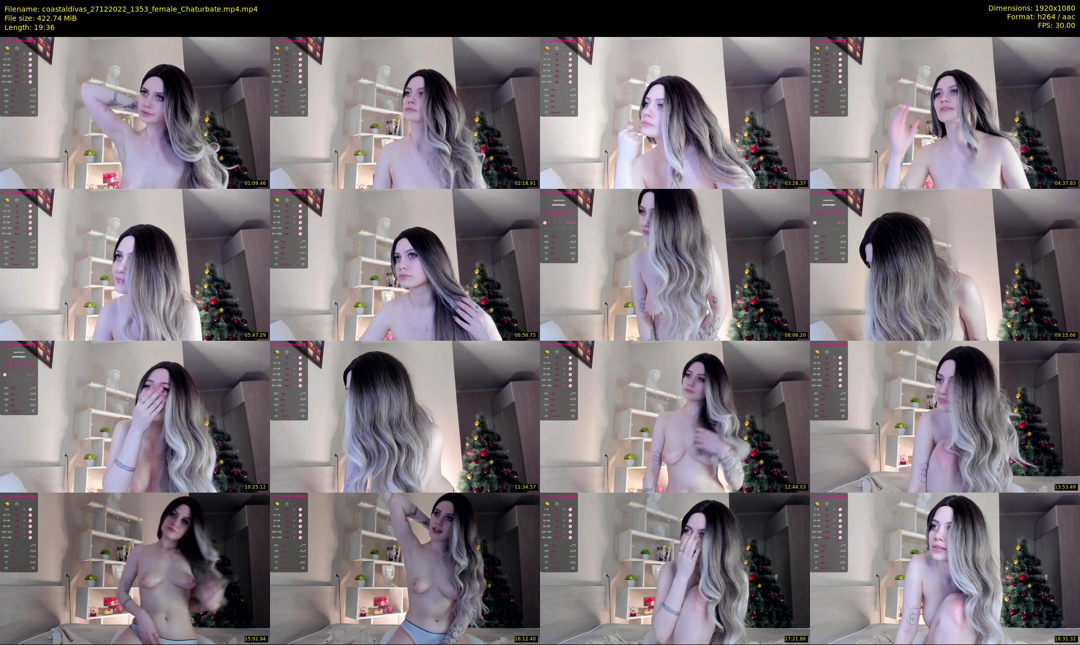 coastaldivas — 20 minute Chaturbate female cam show recording, 1080p, Dec 27, 2022