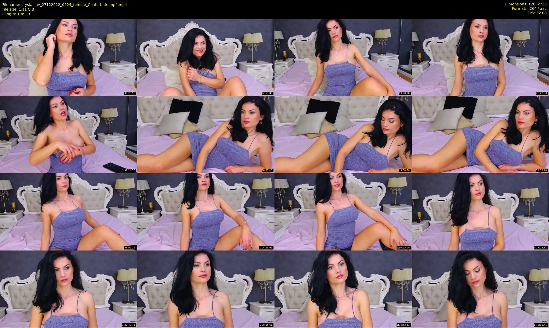 crystallluv — 110 minute Chaturbate female cam show recording, 720p, Dec 27, 2022