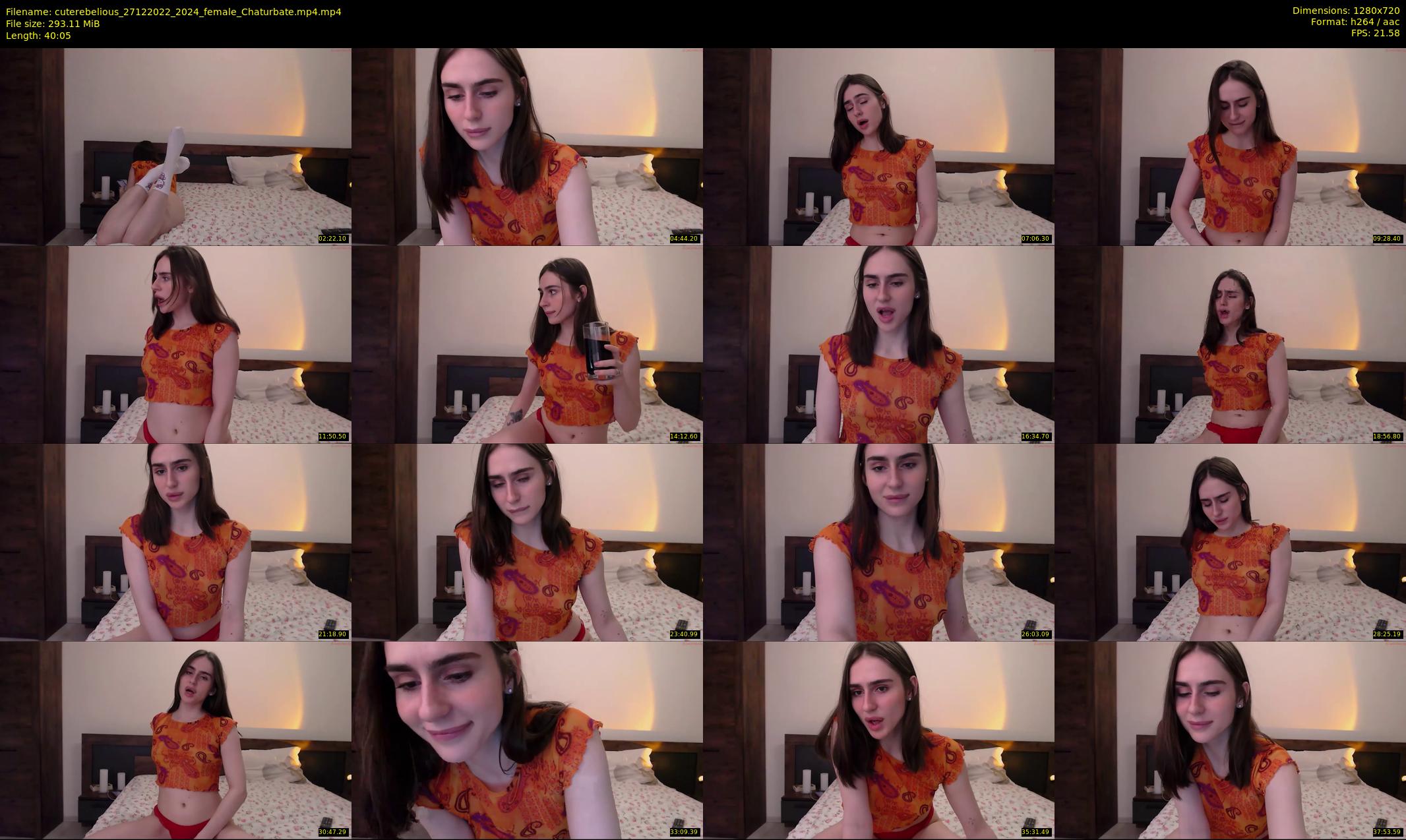 cuterebelious — 41 minute Chaturbate female cam show recording, 720p, Dec 27, 2022