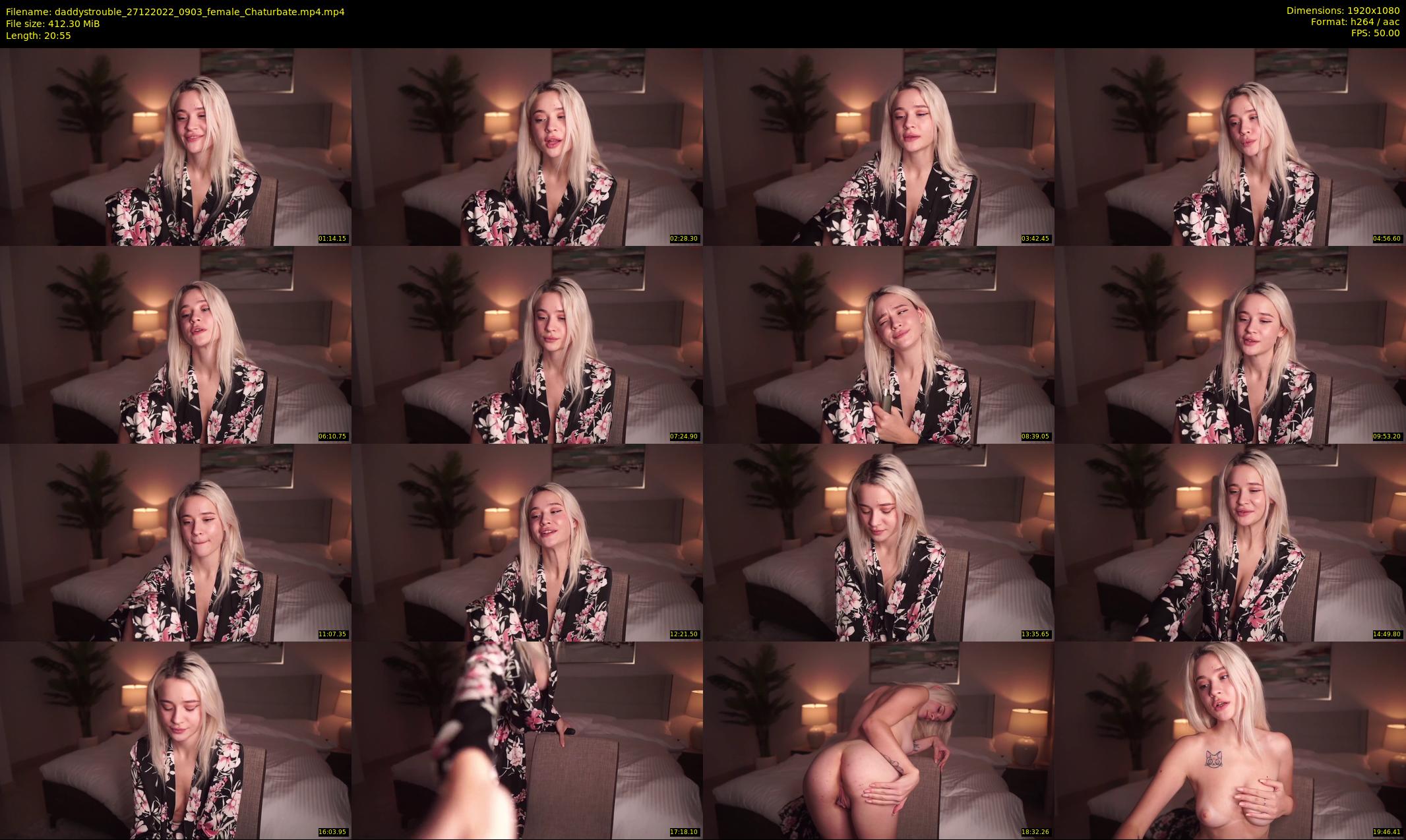 daddystrouble — 21 minute Chaturbate female cam show recording, 1080p, Dec 27, 2022