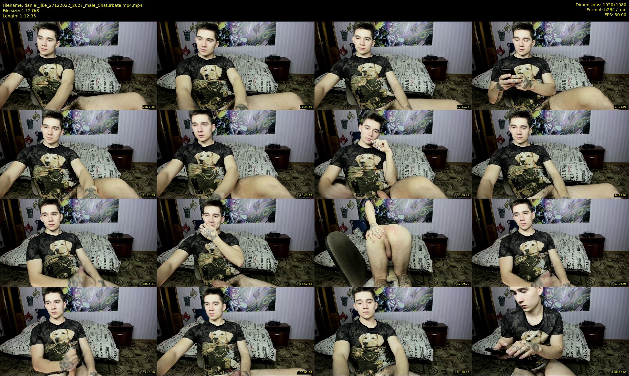 daniel_like — 73 minute Chaturbate male cam show recording, 1080p, Dec 27, 2022