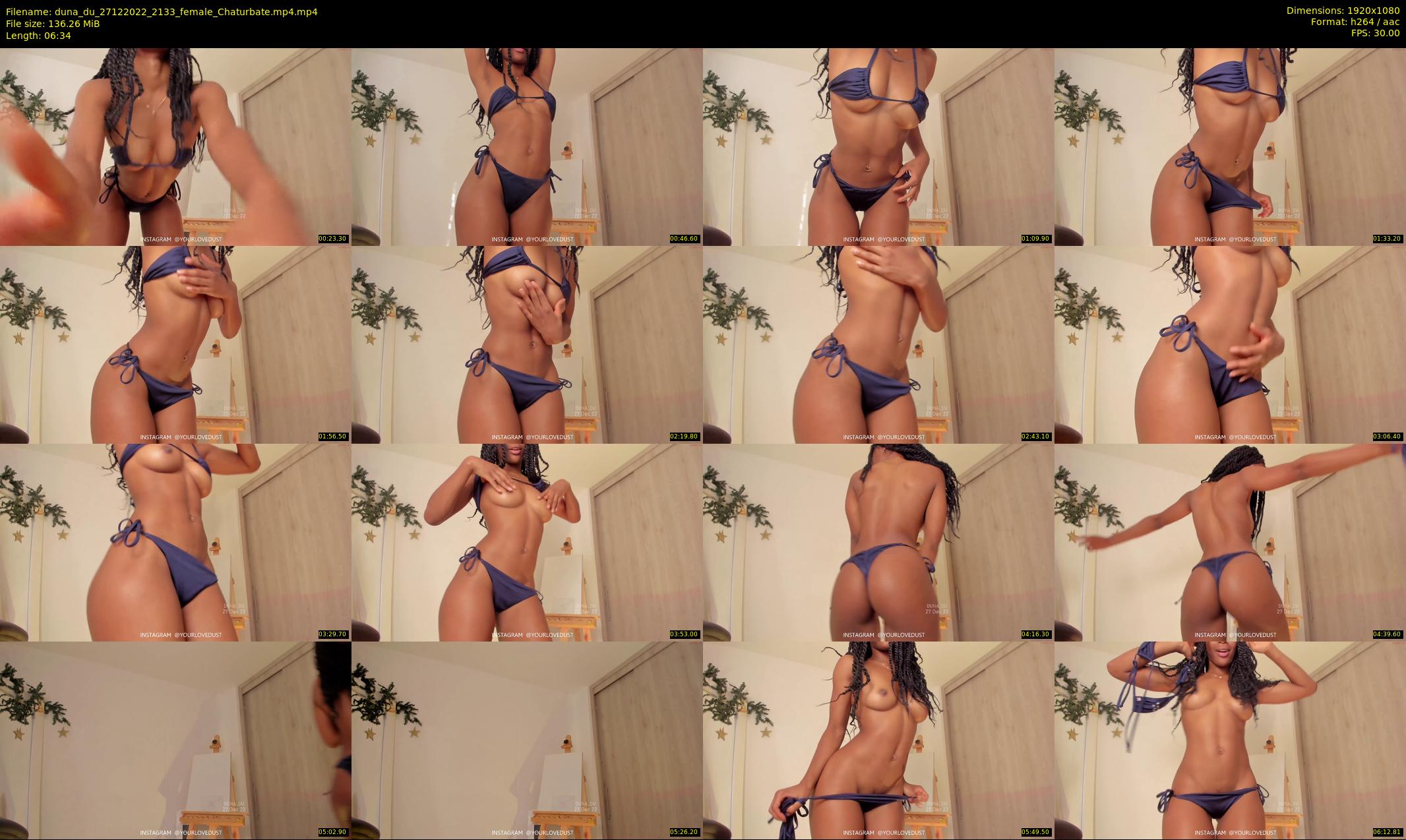 duna_du — 7 minute Chaturbate female cam show recording, 1080p, Dec 27, 2022