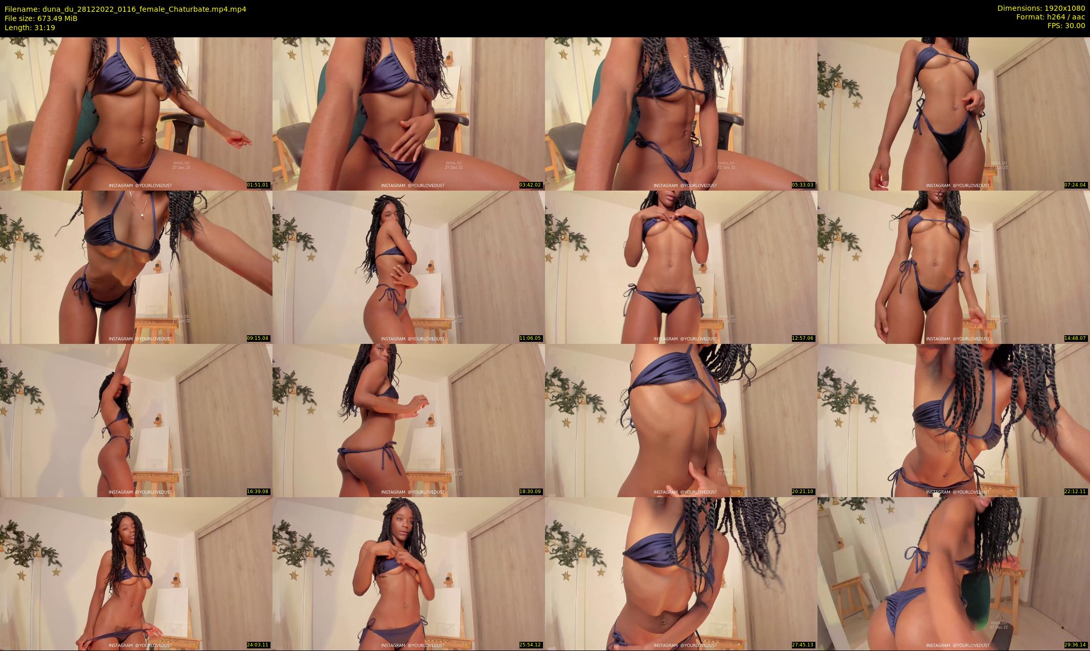 duna_du — 32 minute Chaturbate female cam show recording, 1080p, Dec 28, 2022