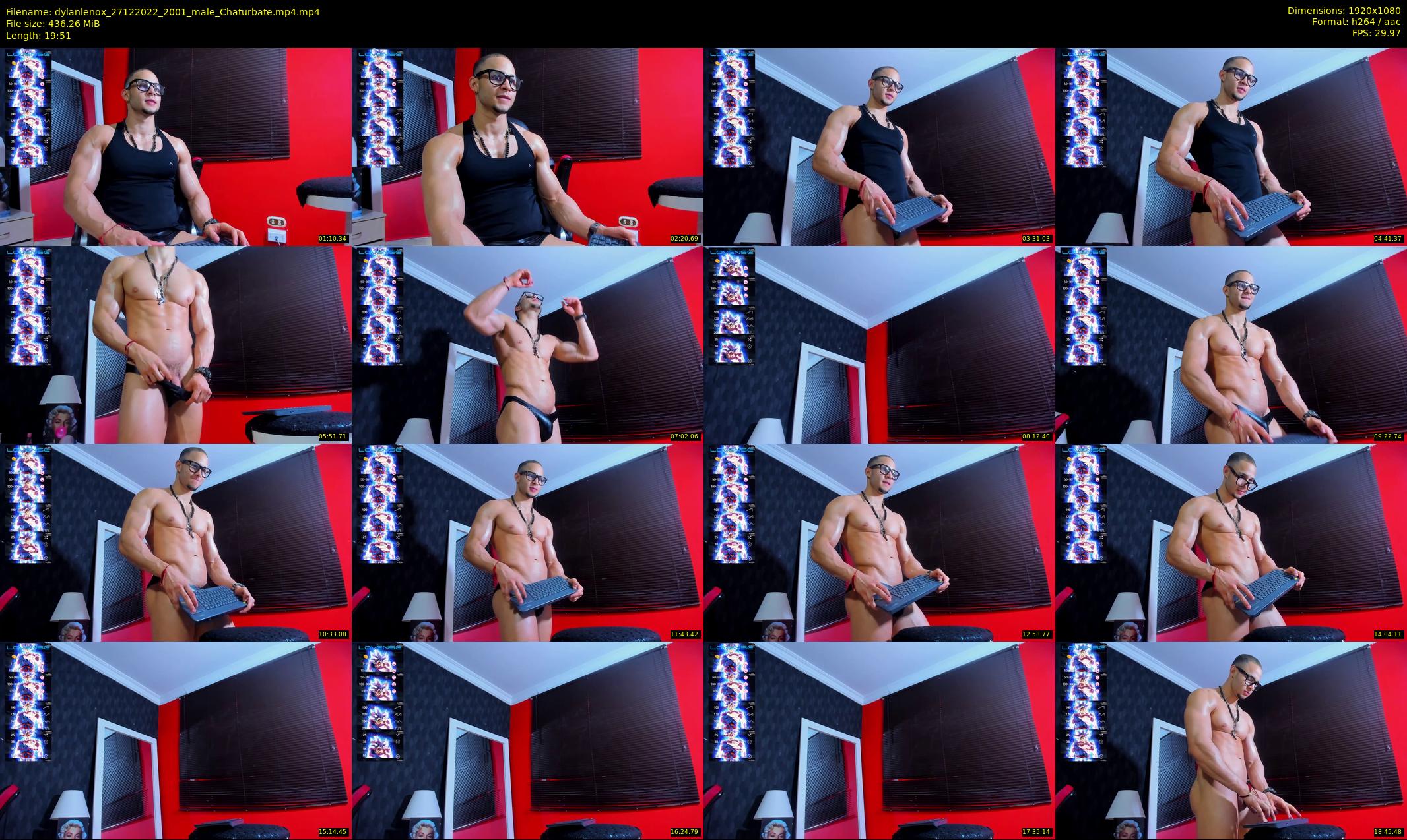 dylanlenox — 20 minute Chaturbate male cam show recording, 1080p, Dec 27, 2022