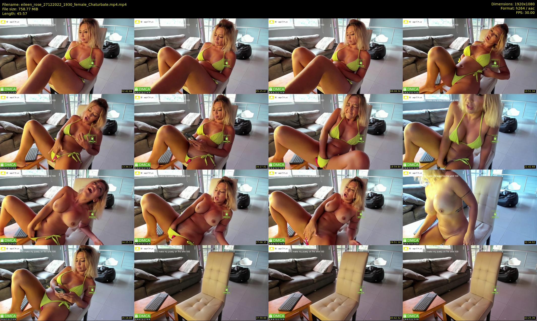 eileen_rose — 46 minute Chaturbate female cam show recording, 1080p, Dec 27, 2022