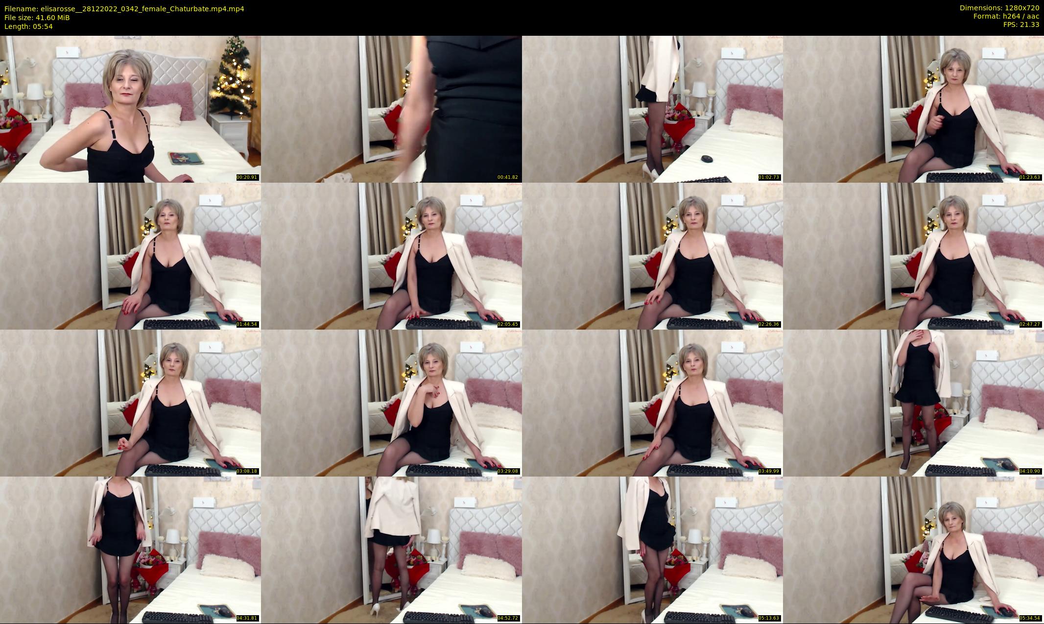 elisarosse_ — 6 minute Chaturbate female cam show recording, 720p, Dec 28, 2022