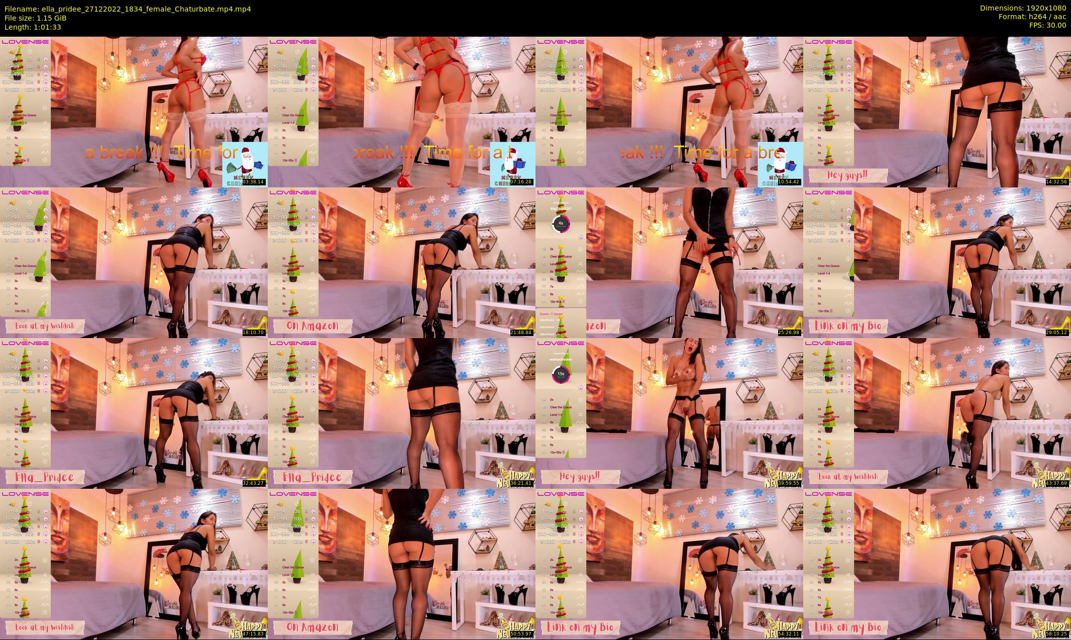 ella_pridee — 62 minute Chaturbate female cam show recording, 1080p, Dec 27, 2022