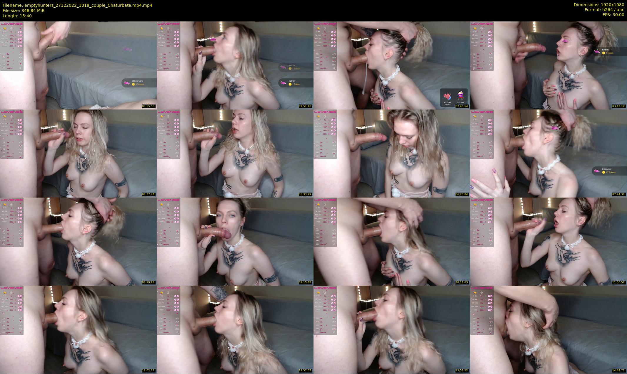 emptyhunters — 16 minute Chaturbate couple cam show recording, 1080p, Dec 27, 2022