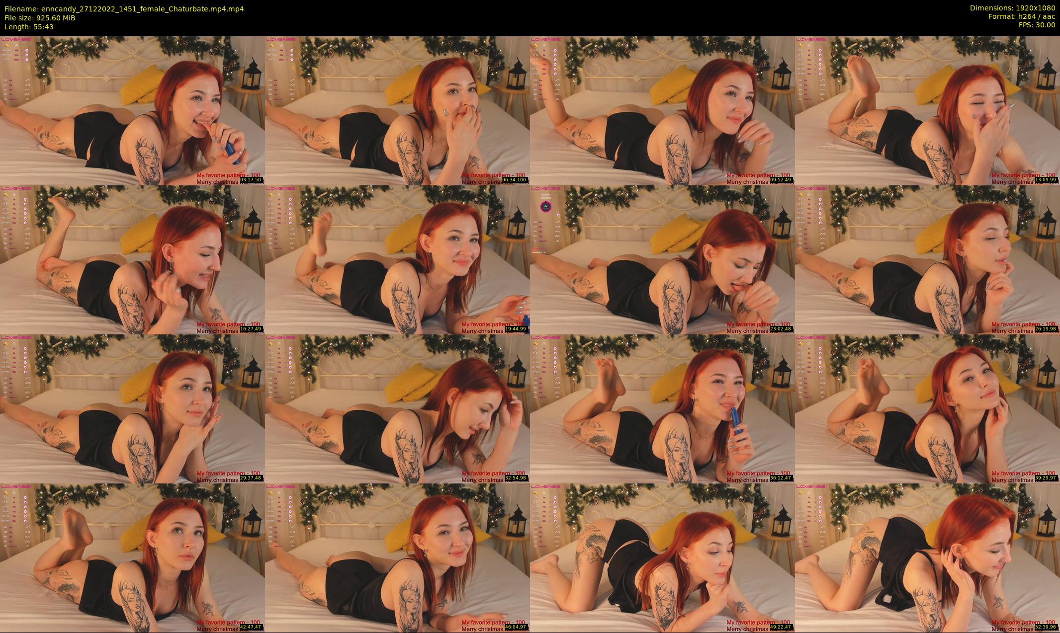 enncandy — 56 minute Chaturbate female cam show recording, 1080p, Dec 27, 2022