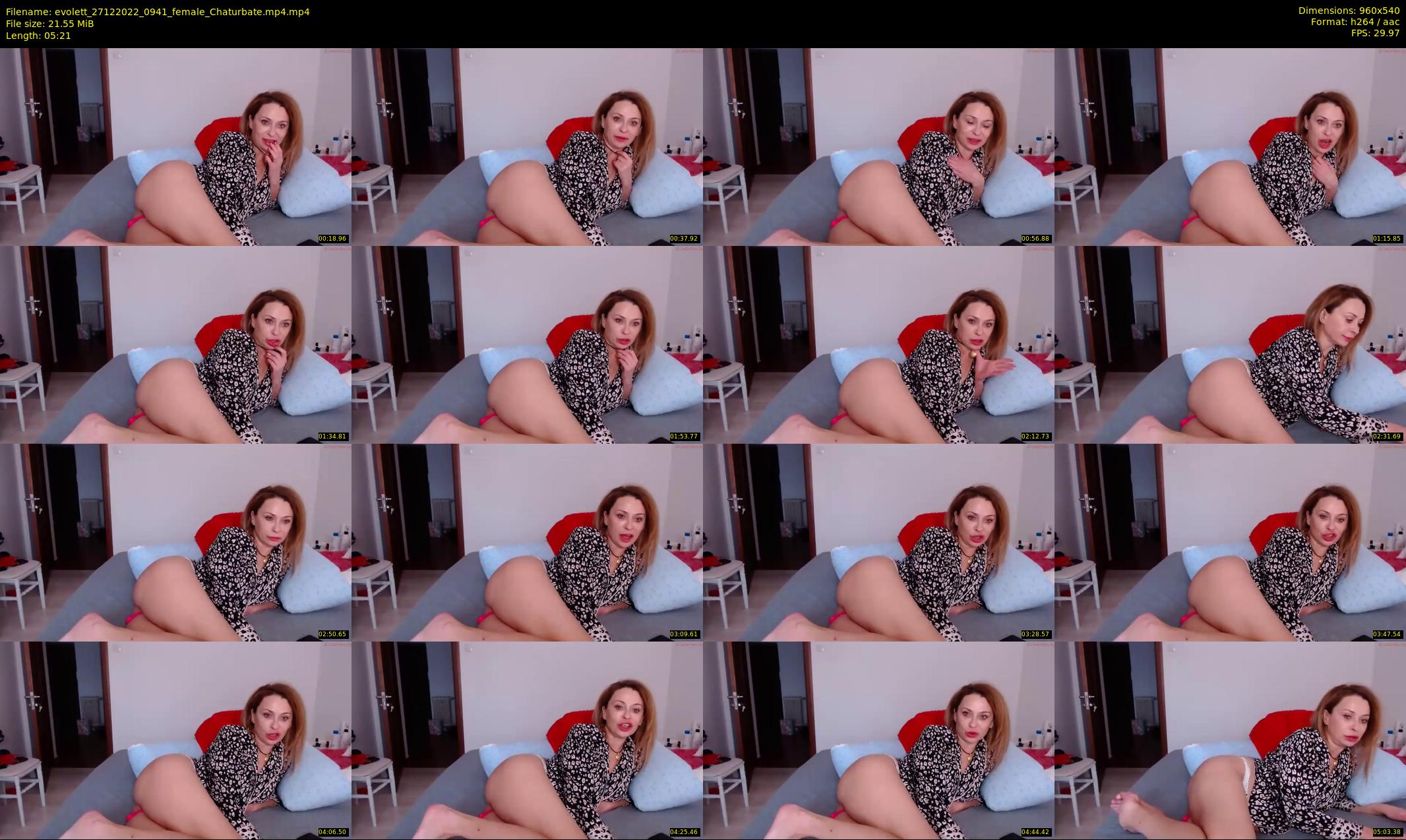 evolett — 6 minute Chaturbate female cam show recording, 480p, Dec 27, 2022