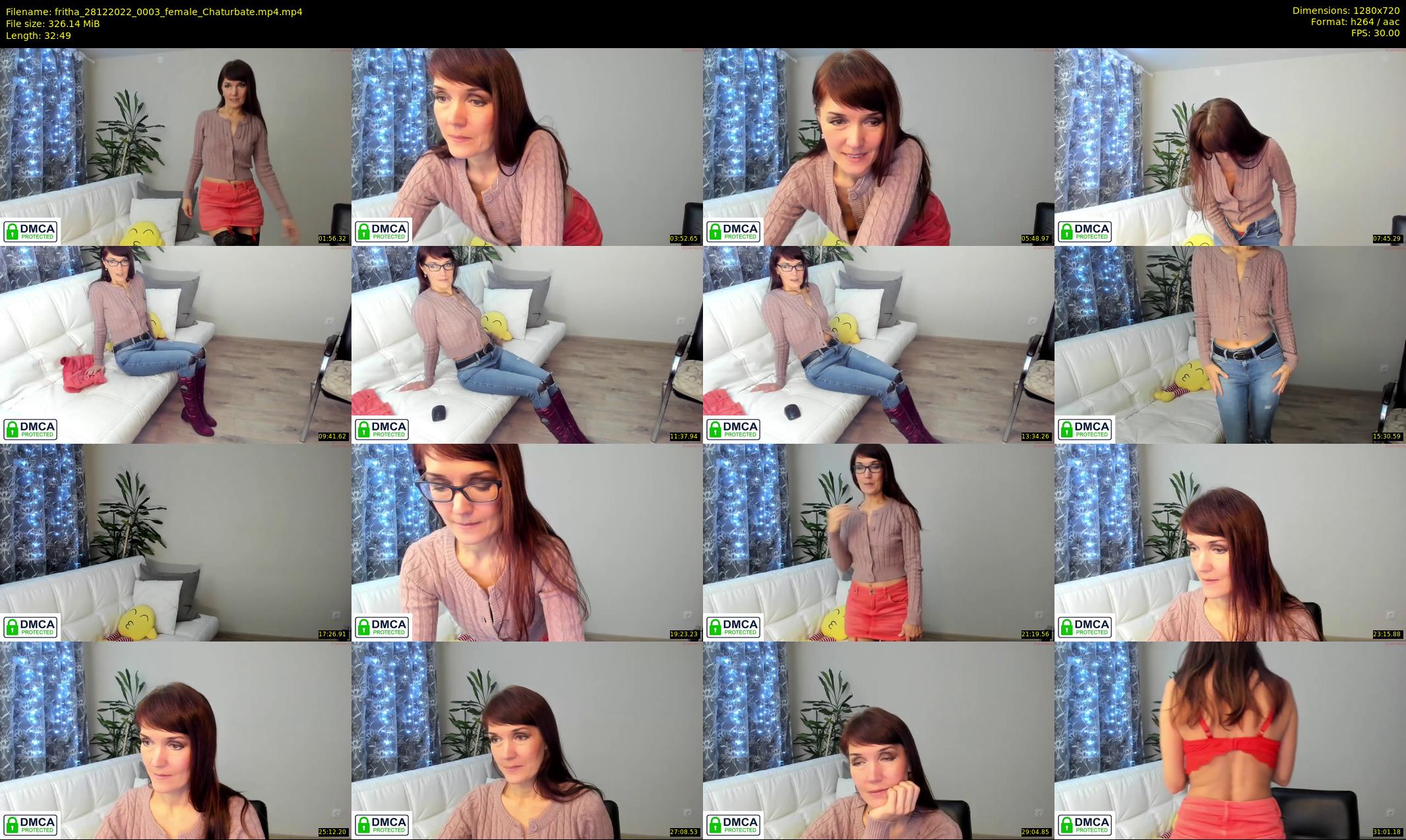 fritha — 33 minute Chaturbate female cam show recording, 720p, Dec 28, 2022