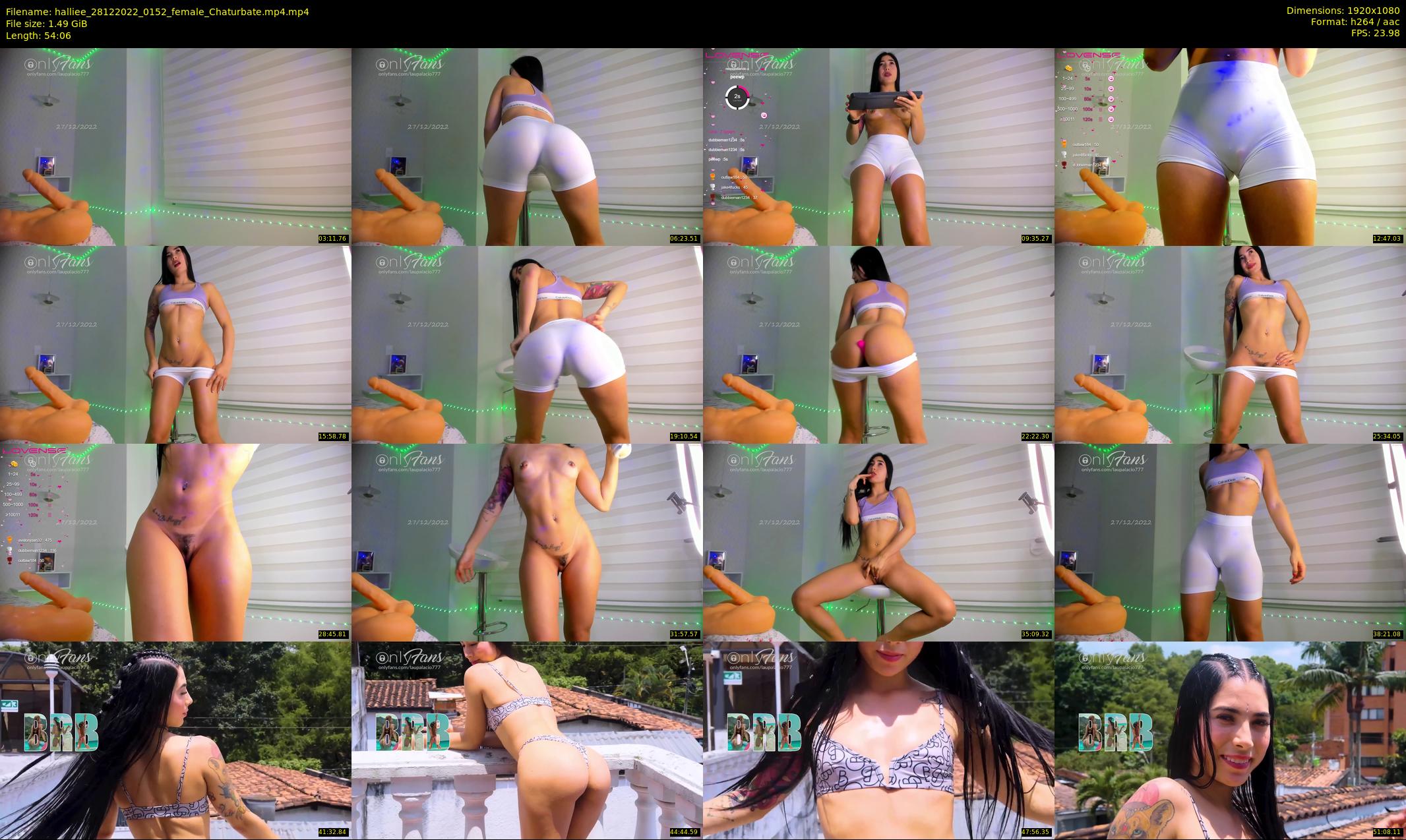 halliee — 55 minute Chaturbate couple cam show recording, 1080p, Dec 28, 2022