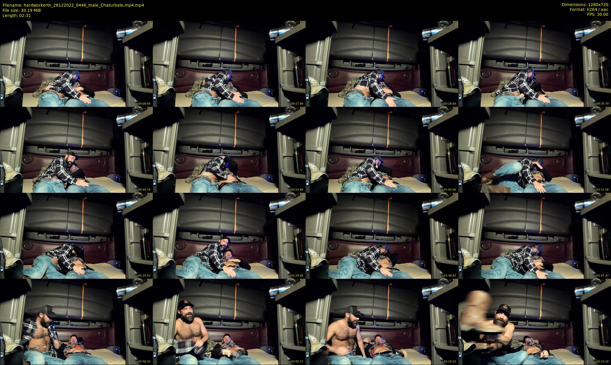 hardworkertn — 3 minute Chaturbate male cam show recording, 720p, Dec 28, 2022