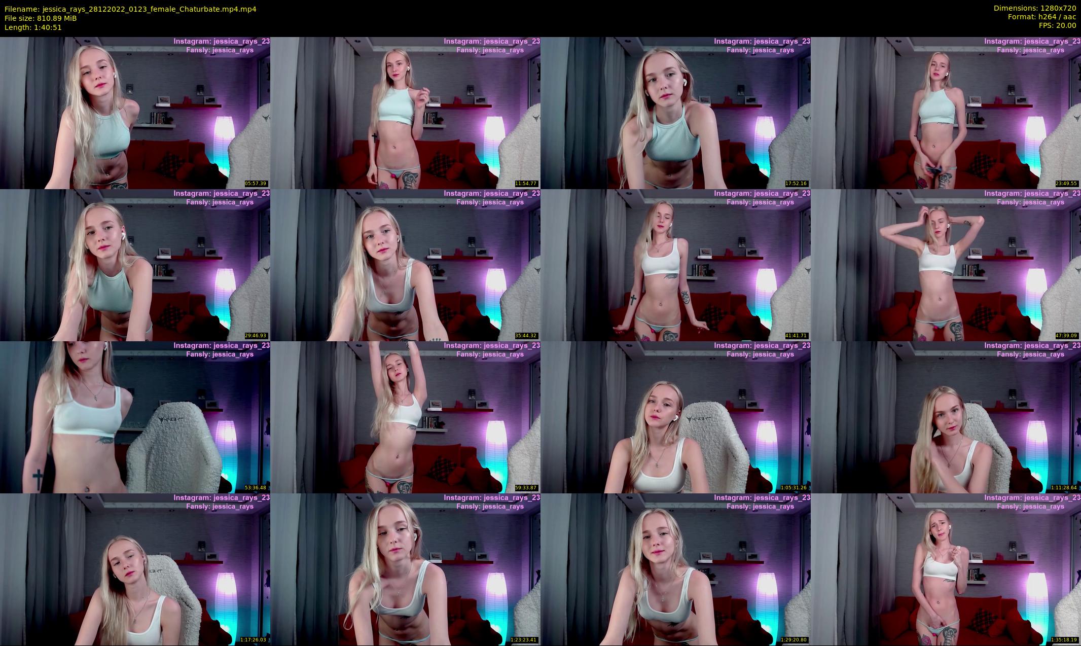 jessica_rays — 101 minute Chaturbate couple cam show recording, 720p, Dec 28, 2022