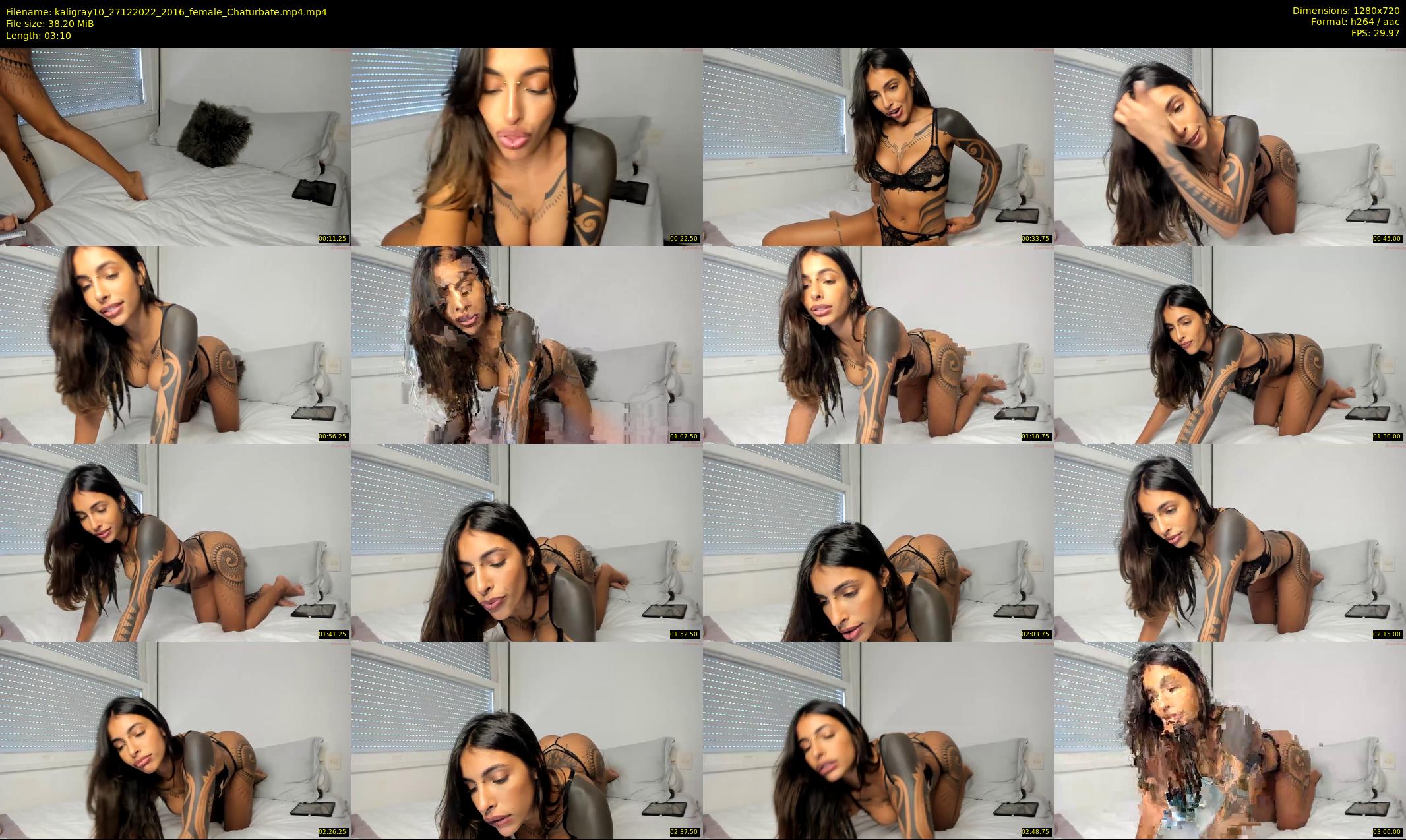 kaligray10 — 4 minute Chaturbate female cam show recording, 720p, Dec 27, 2022