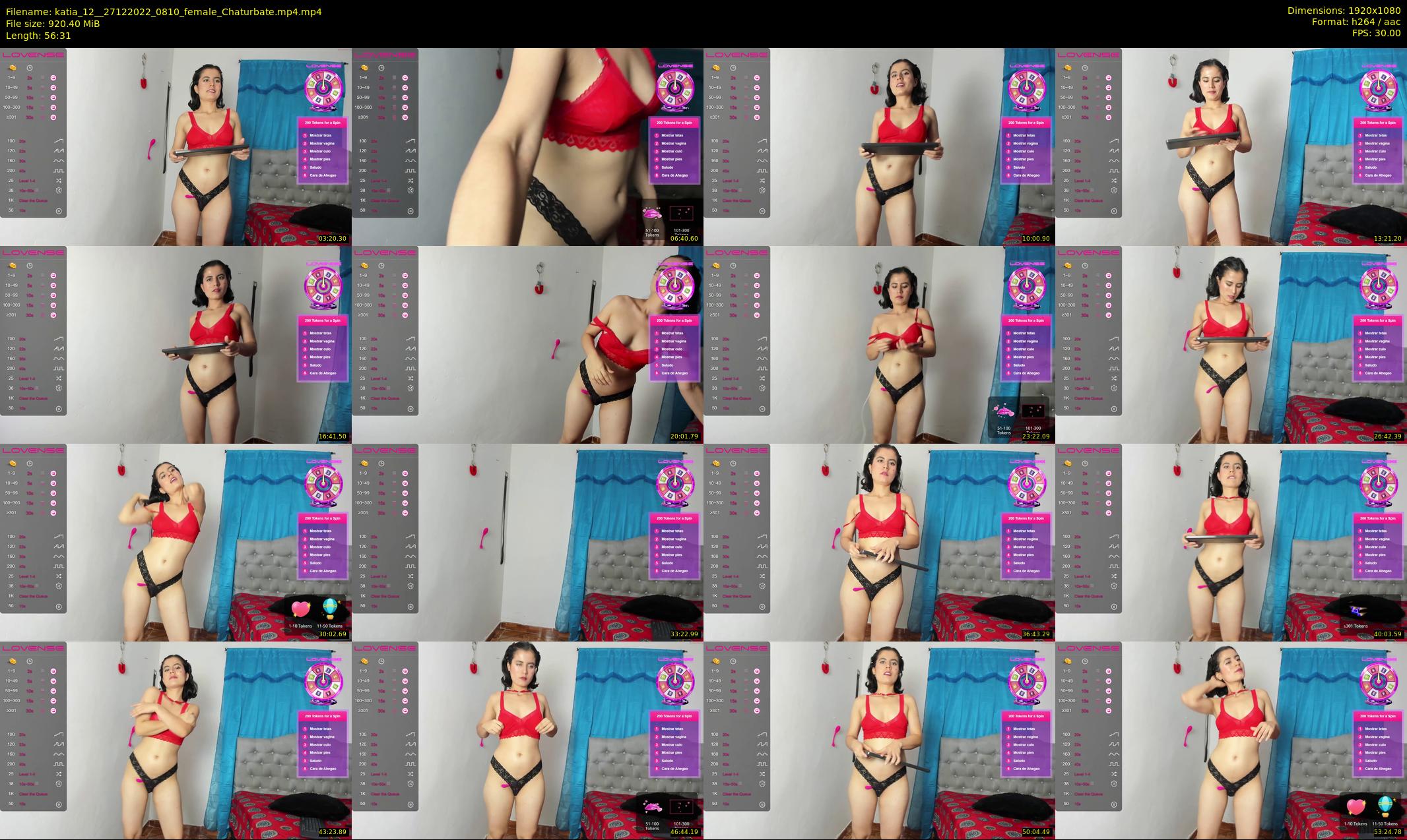 katia_12_ — 57 minute Chaturbate female cam show recording, 1080p, Dec 27, 2022