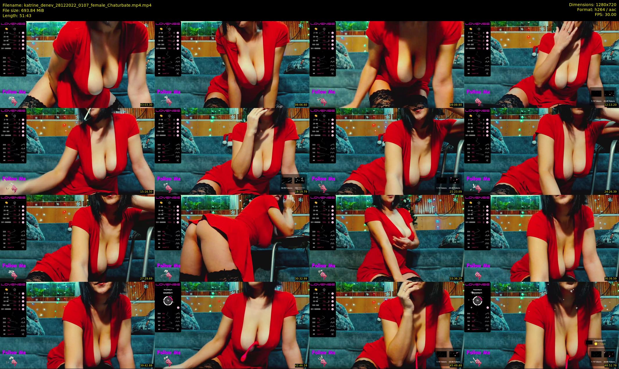 katrine_denev — 52 minute Chaturbate female cam show recording, 720p, Dec 28, 2022