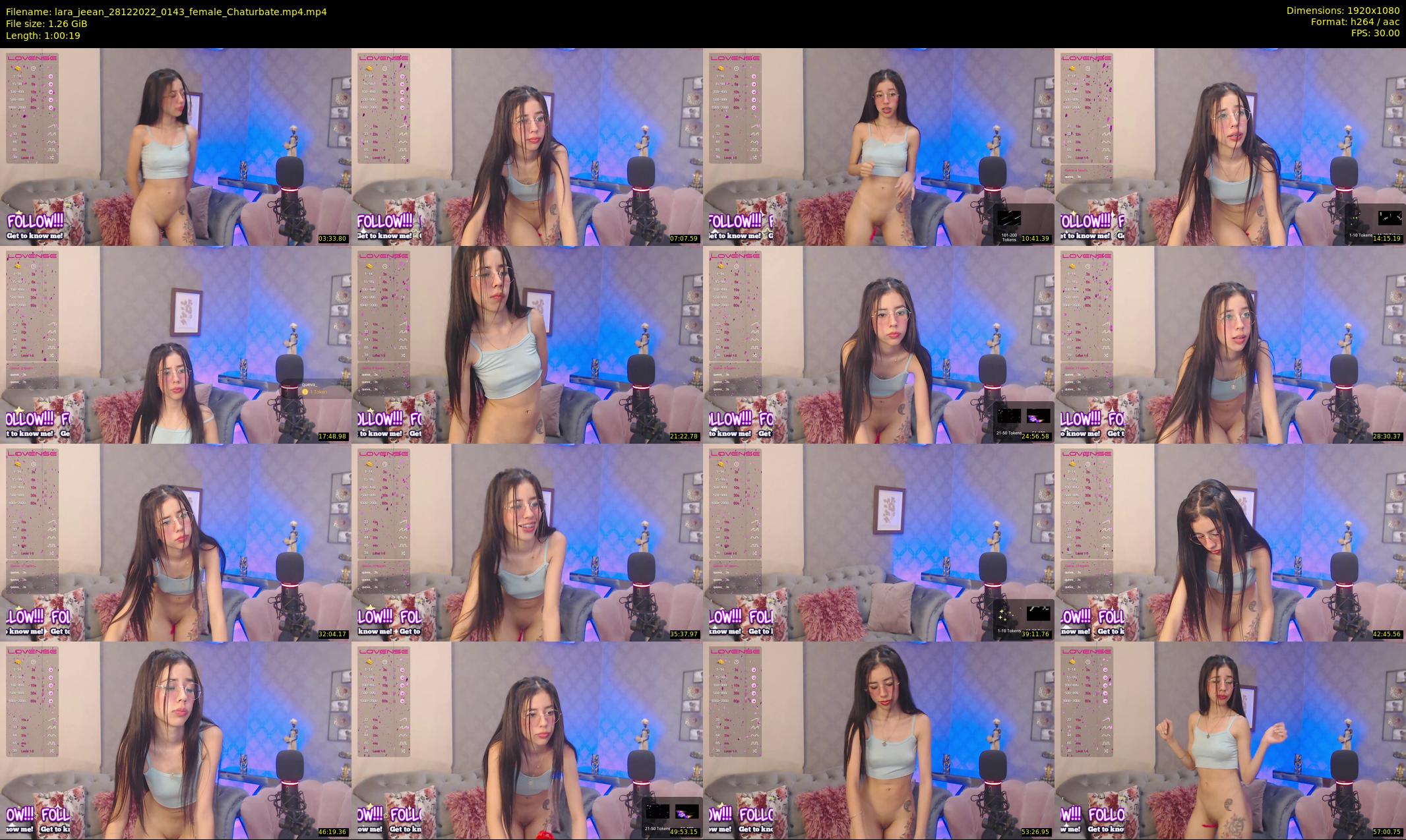 lara_jeean — 61 minute Chaturbate female cam show recording, 1080p, Dec 28, 2022