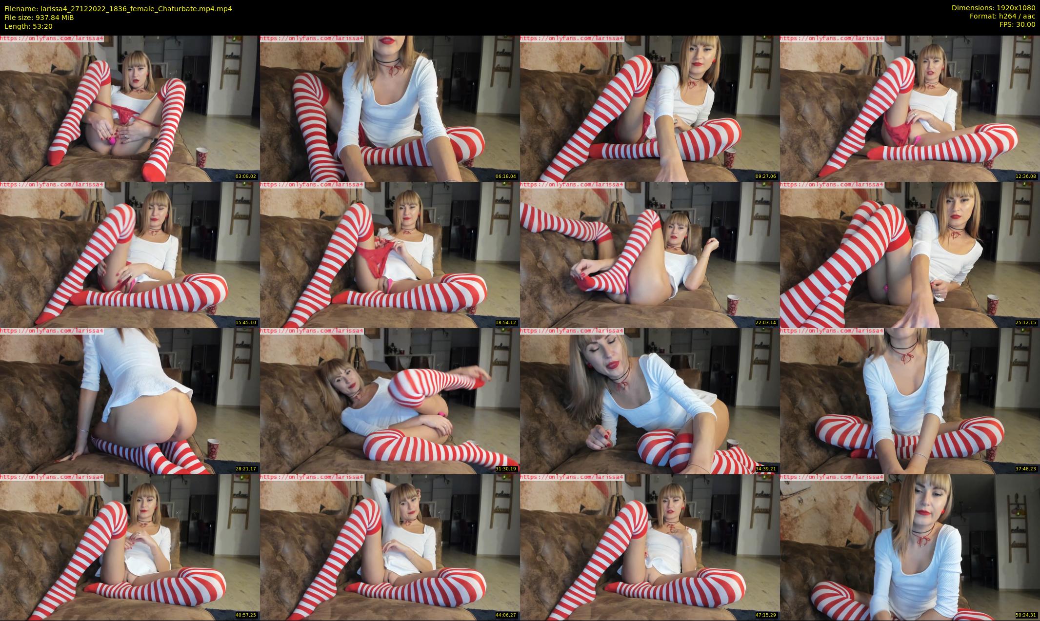 larissa4 — 54 minute Chaturbate female cam show recording, 1080p, Dec 27, 2022