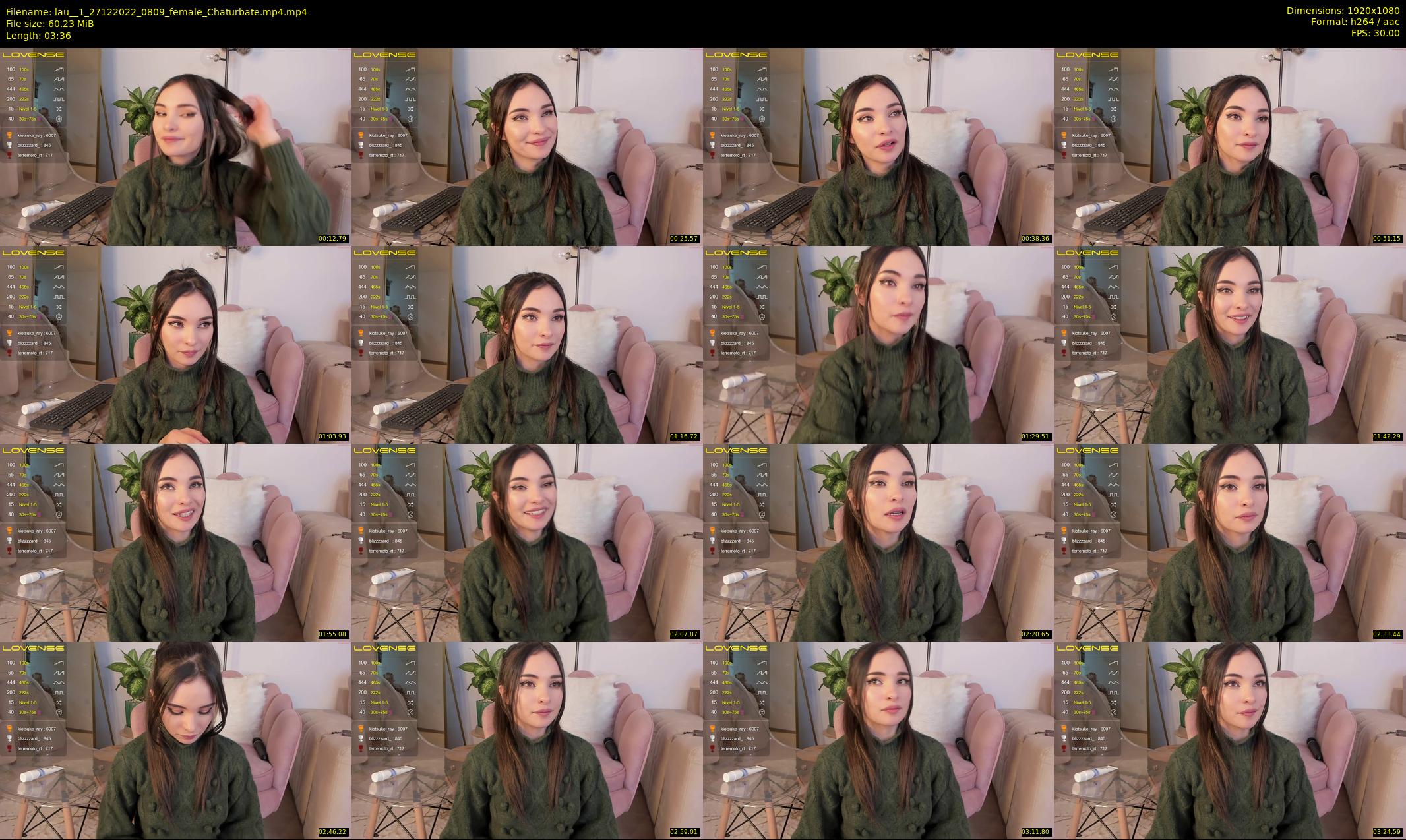 lau__1 — 4 minute Chaturbate female cam show recording, 1080p, Dec 27, 2022