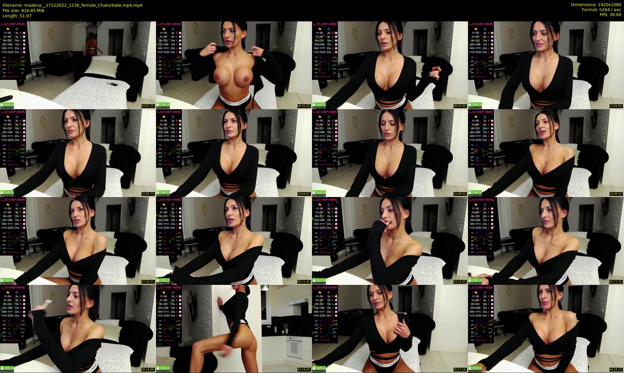 madena_ — 52 minute Chaturbate female cam show recording, 1080p, Dec 27, 2022