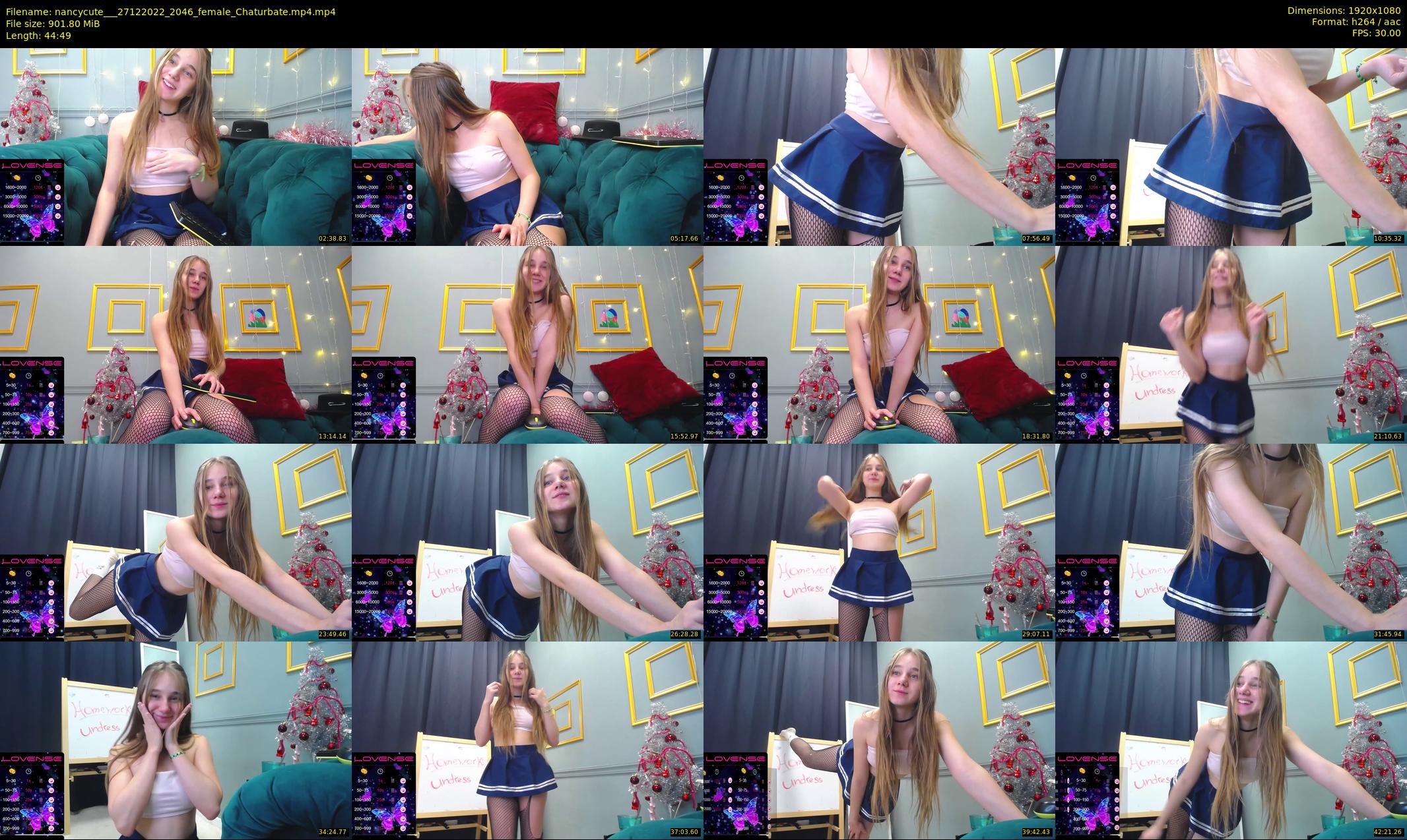 nancycute__ — 45 minute Chaturbate female cam show recording, 1080p, Dec 27, 2022
