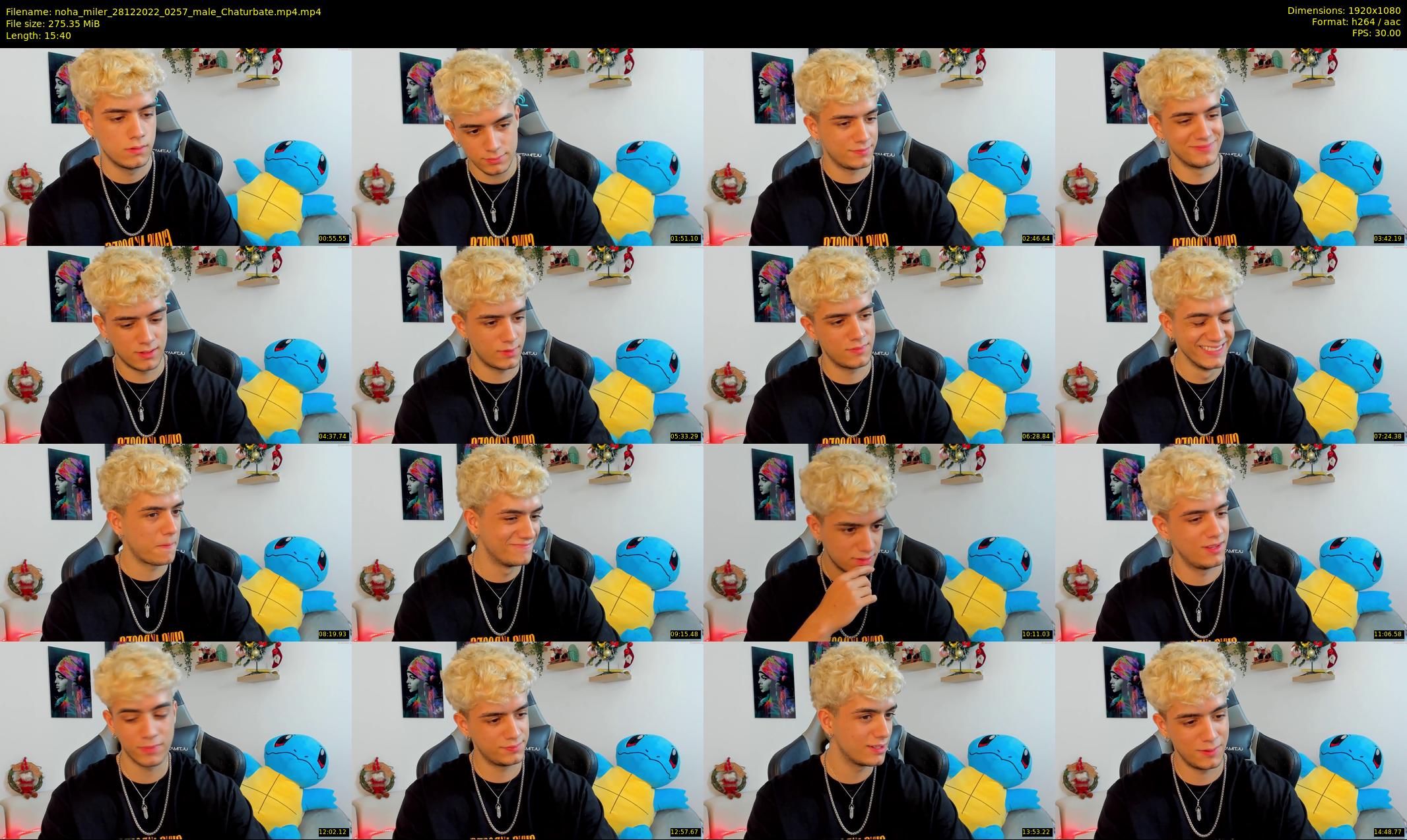 noha_miler — 16 minute Chaturbate male cam show recording, 1080p, Dec 28, 2022