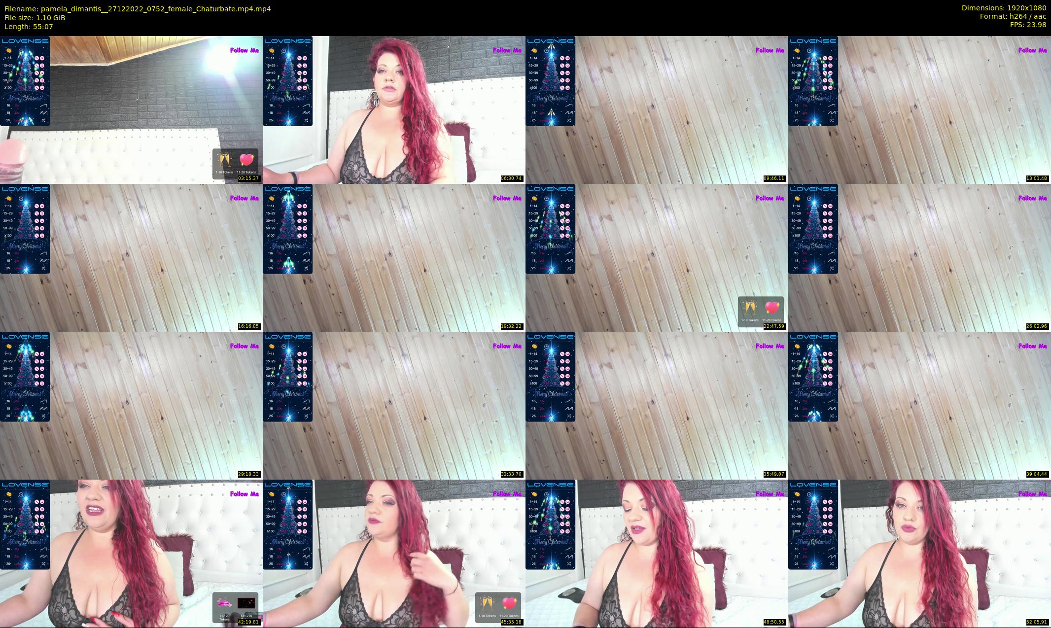 pamela_dimantis_ — 56 minute Chaturbate female cam show recording, 1080p, Dec 27, 2022