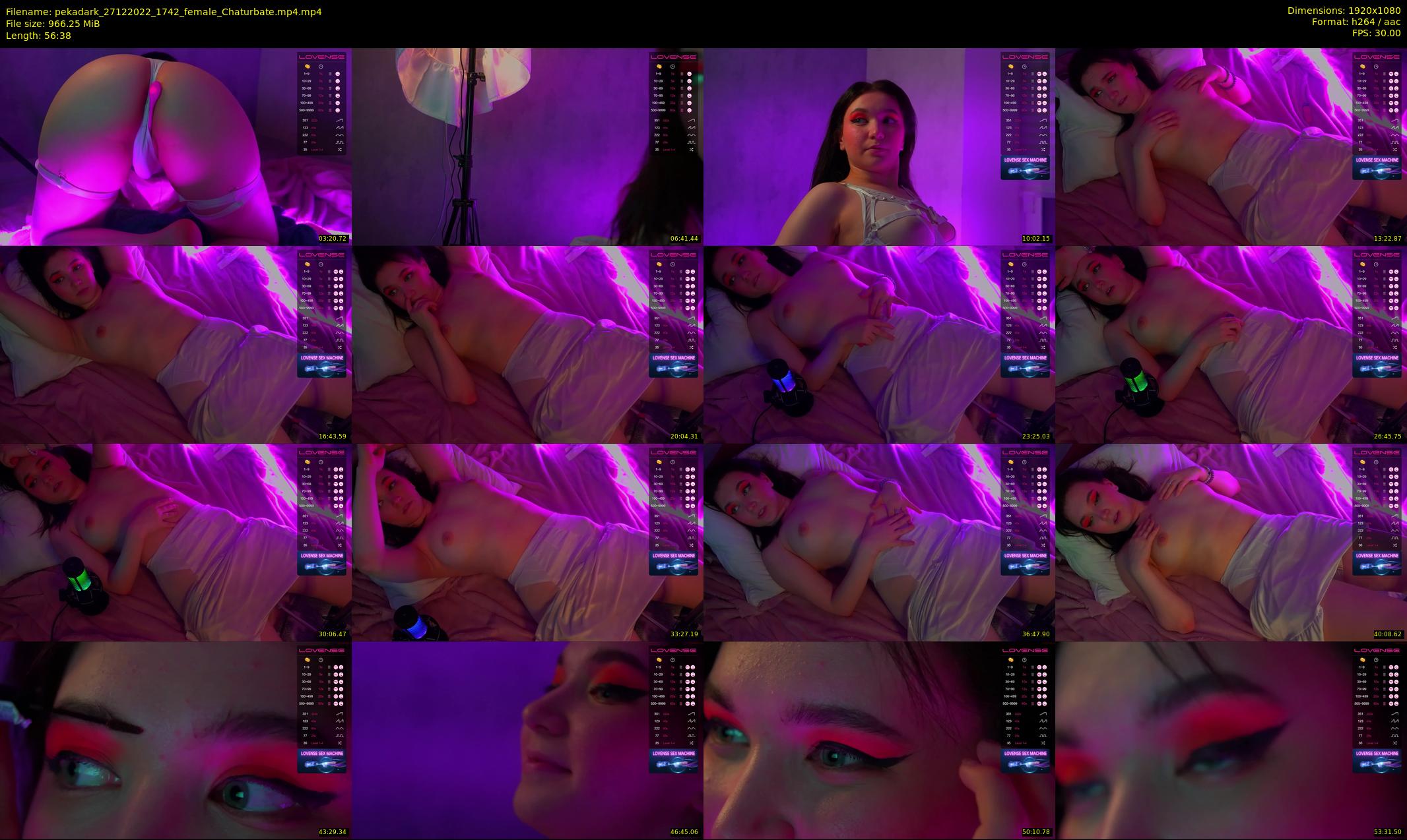 pekadark — 57 minute Chaturbate female cam show recording, 1080p, Dec 27, 2022