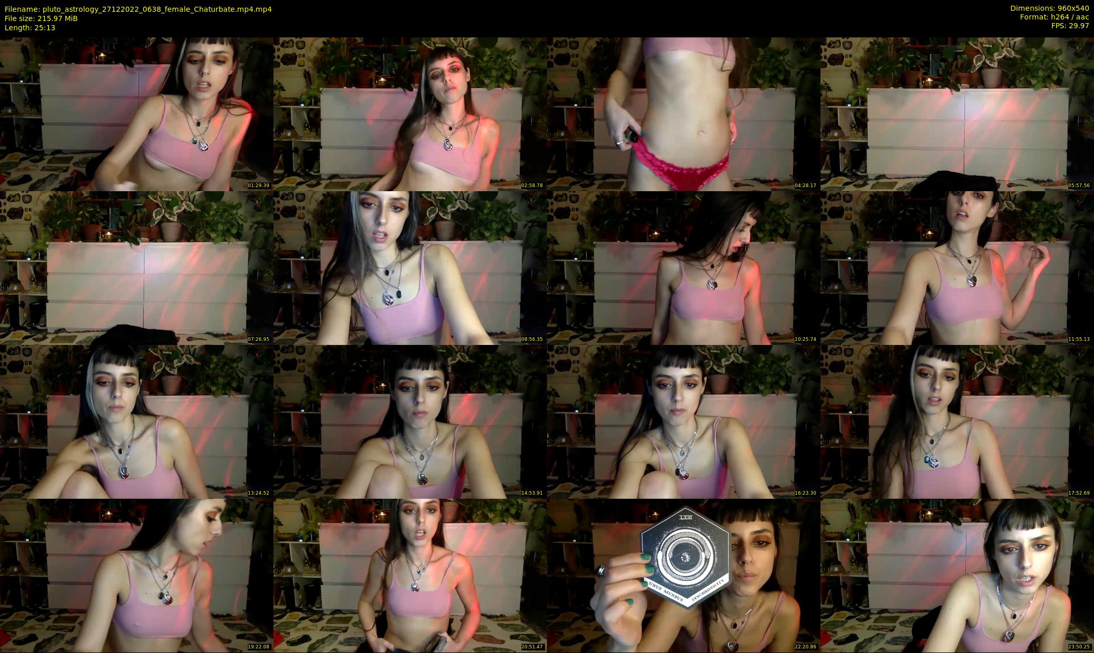 pluto_astrology — 26 minute Chaturbate female cam show recording, 480p, Dec 27, 2022