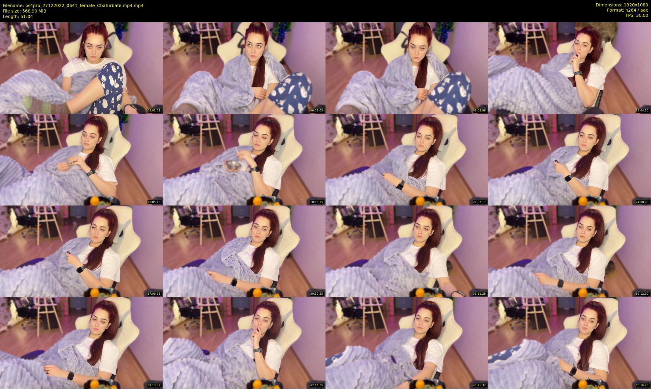 ps4pro — 52 minute Chaturbate female cam show recording, 1080p, Dec 27, 2022