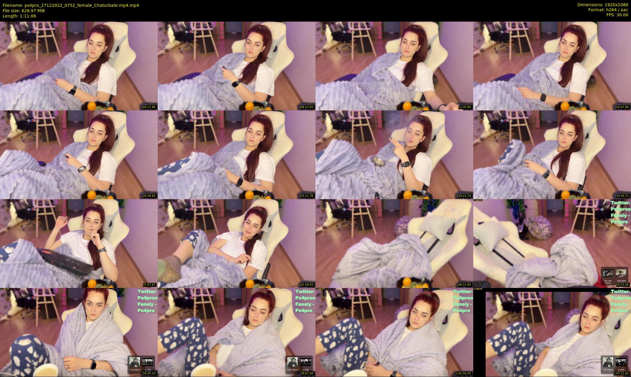 ps4pro — 72 minute Chaturbate female cam show recording, 1080p, Dec 27, 2022