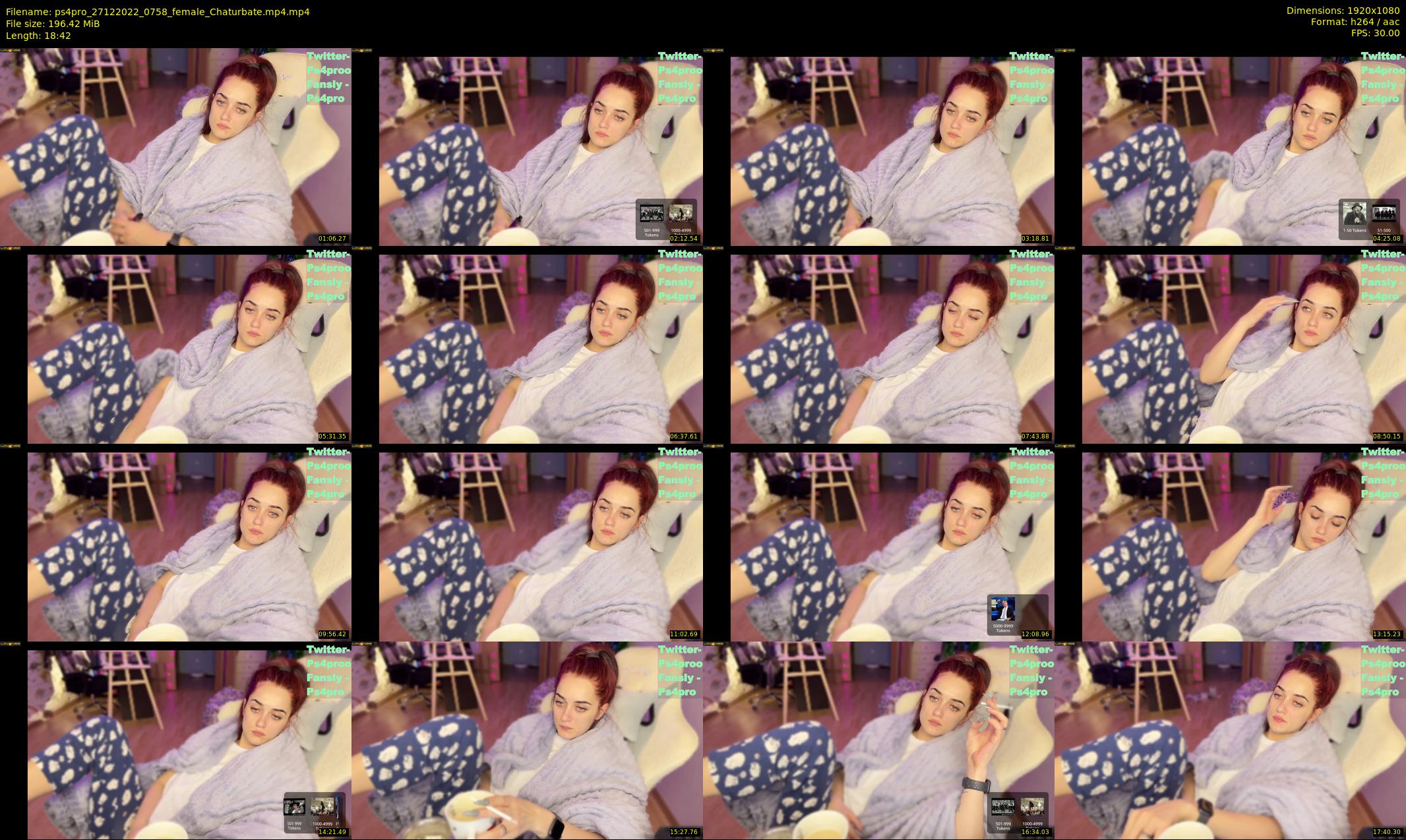 ps4pro — 19 minute Chaturbate female cam show recording, 1080p, Dec 27, 2022