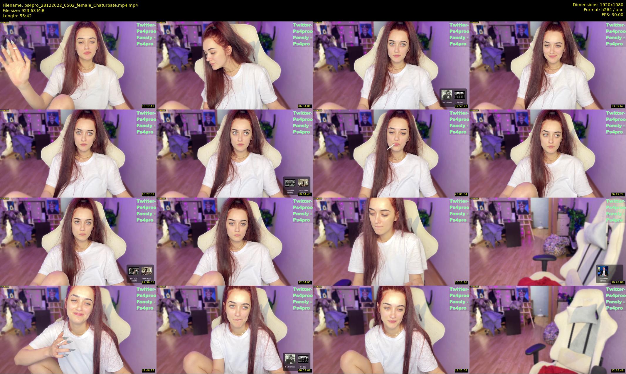 ps4pro — 56 minute Chaturbate female cam show recording, 1080p, Dec 28, 2022