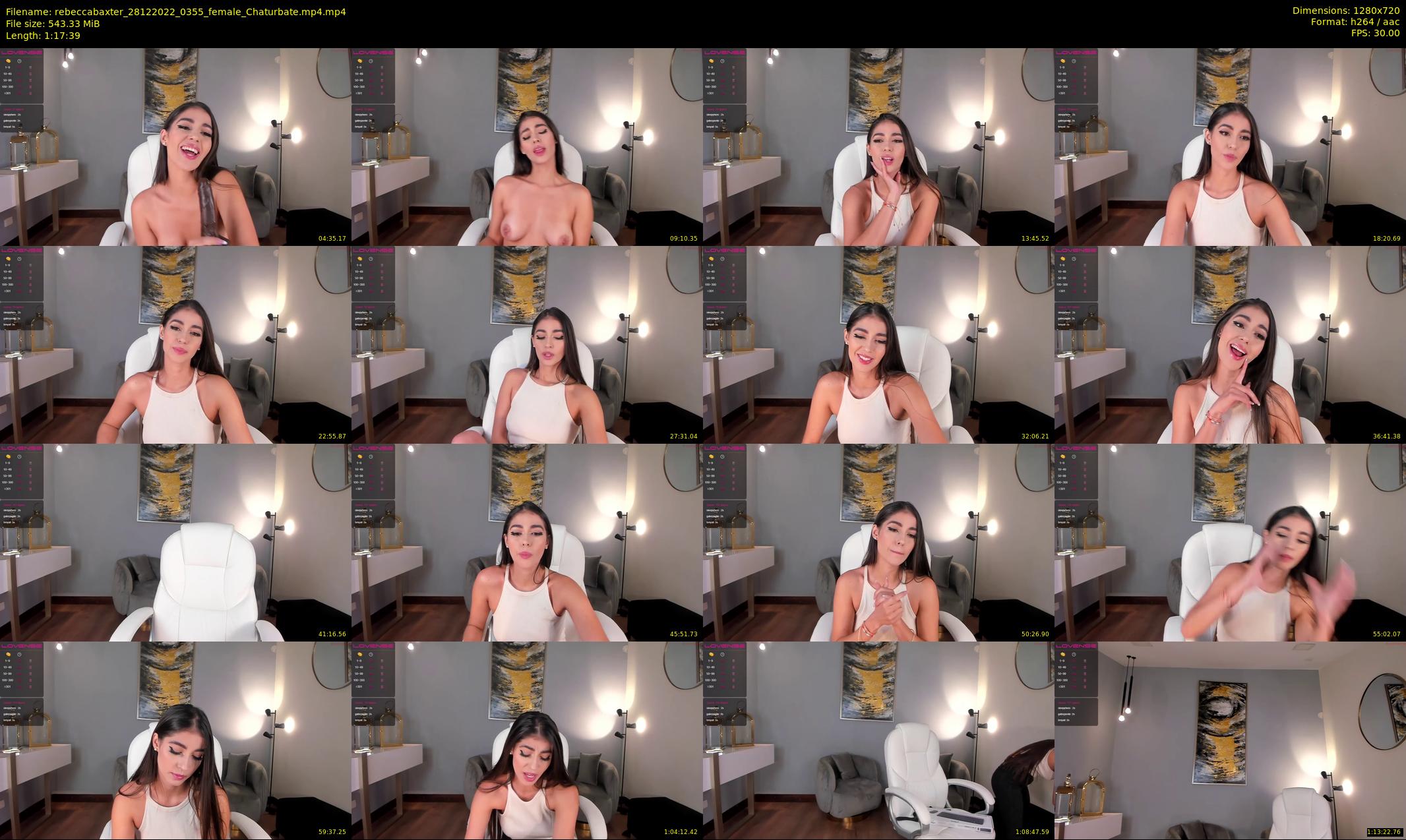 rebeccabaxter — 78 minute Chaturbate female cam show recording, 720p, Dec 28, 2022