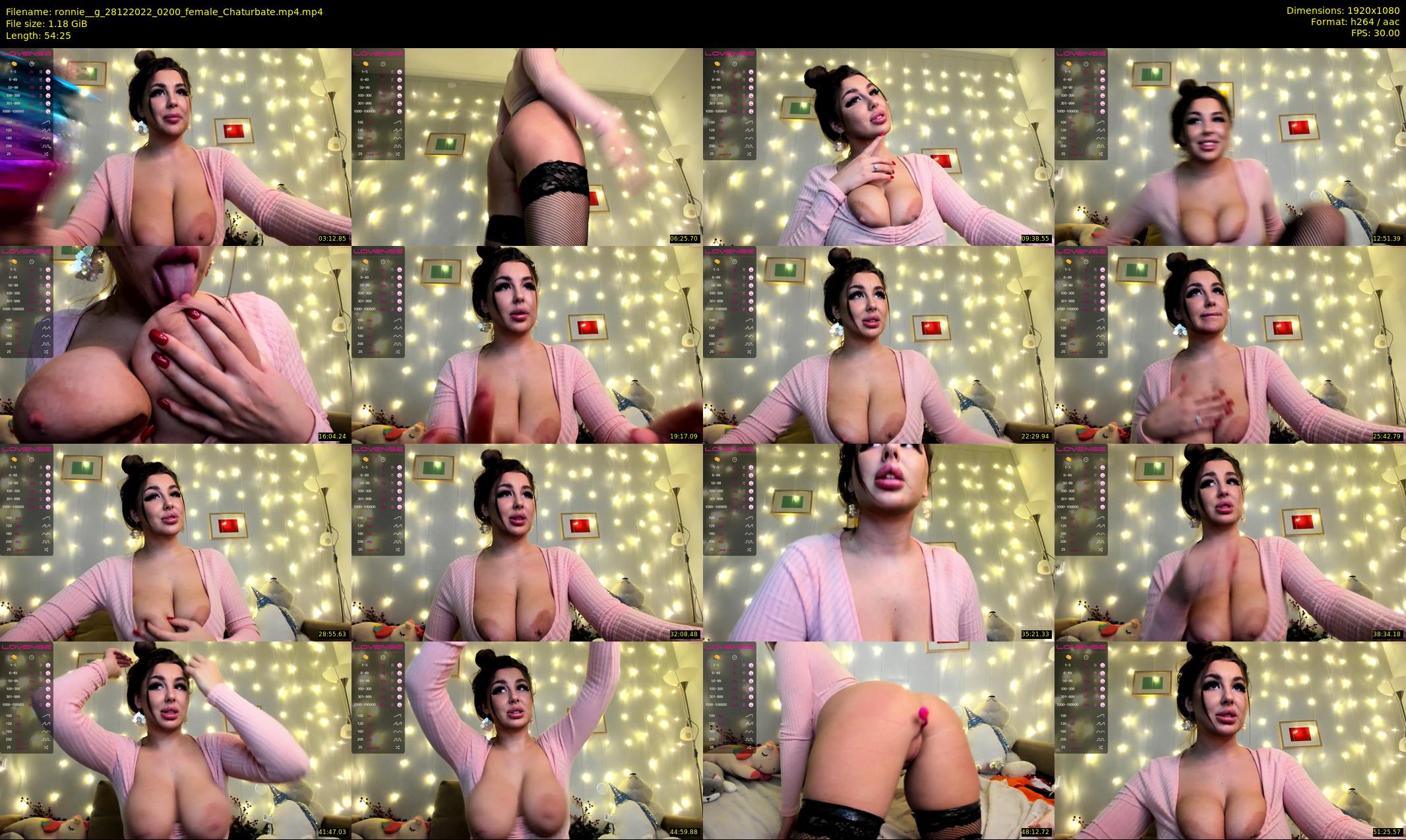 ronnie__g — 55 minute Chaturbate female cam show recording, 1080p, Dec 28, 2022