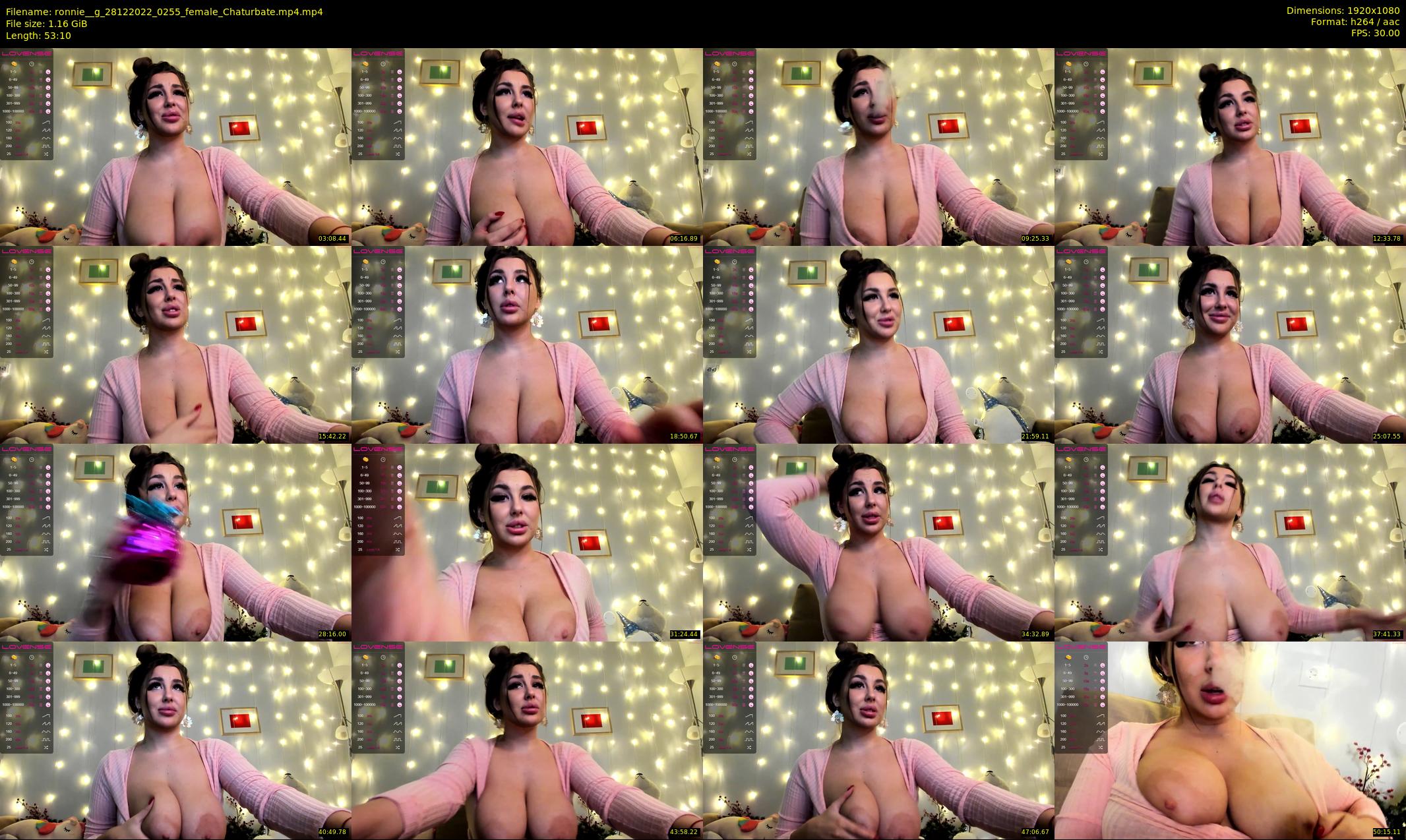 ronnie__g — 54 minute Chaturbate female cam show recording, 1080p, Dec 28, 2022