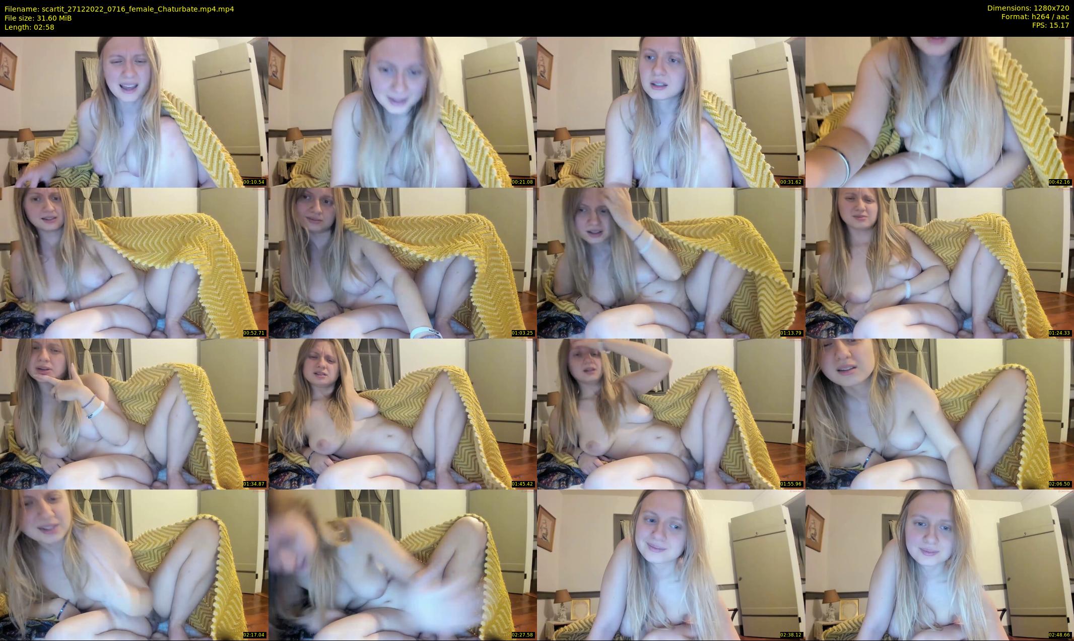 scartit — 3 minute Chaturbate female cam show recording, 720p, Dec 27, 2022