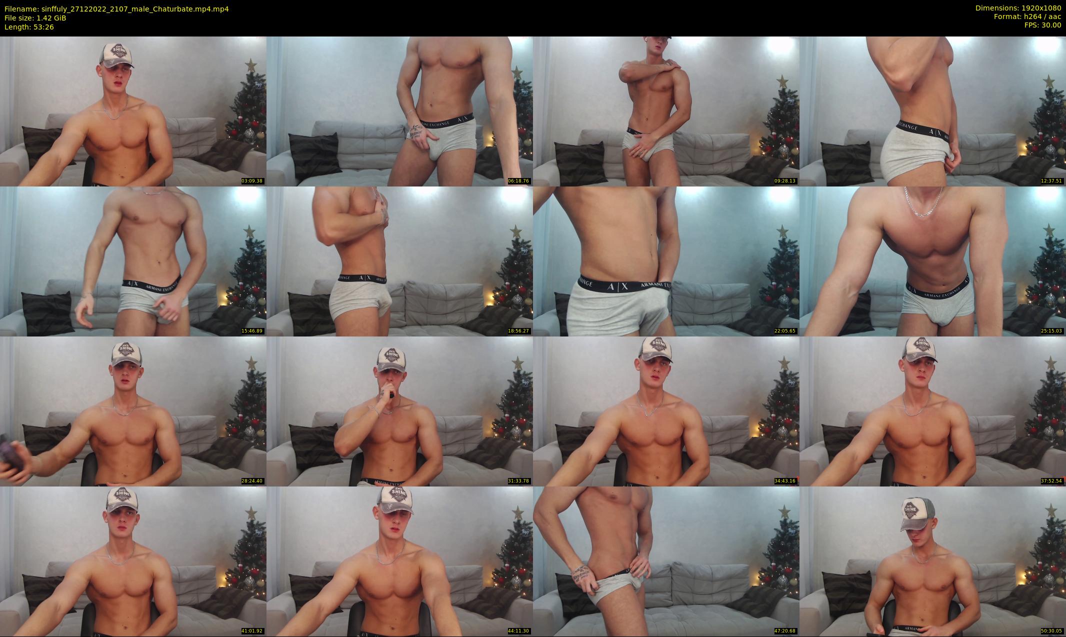 sinffuly — 54 minute Chaturbate male cam show recording, 1080p, Dec 27, 2022