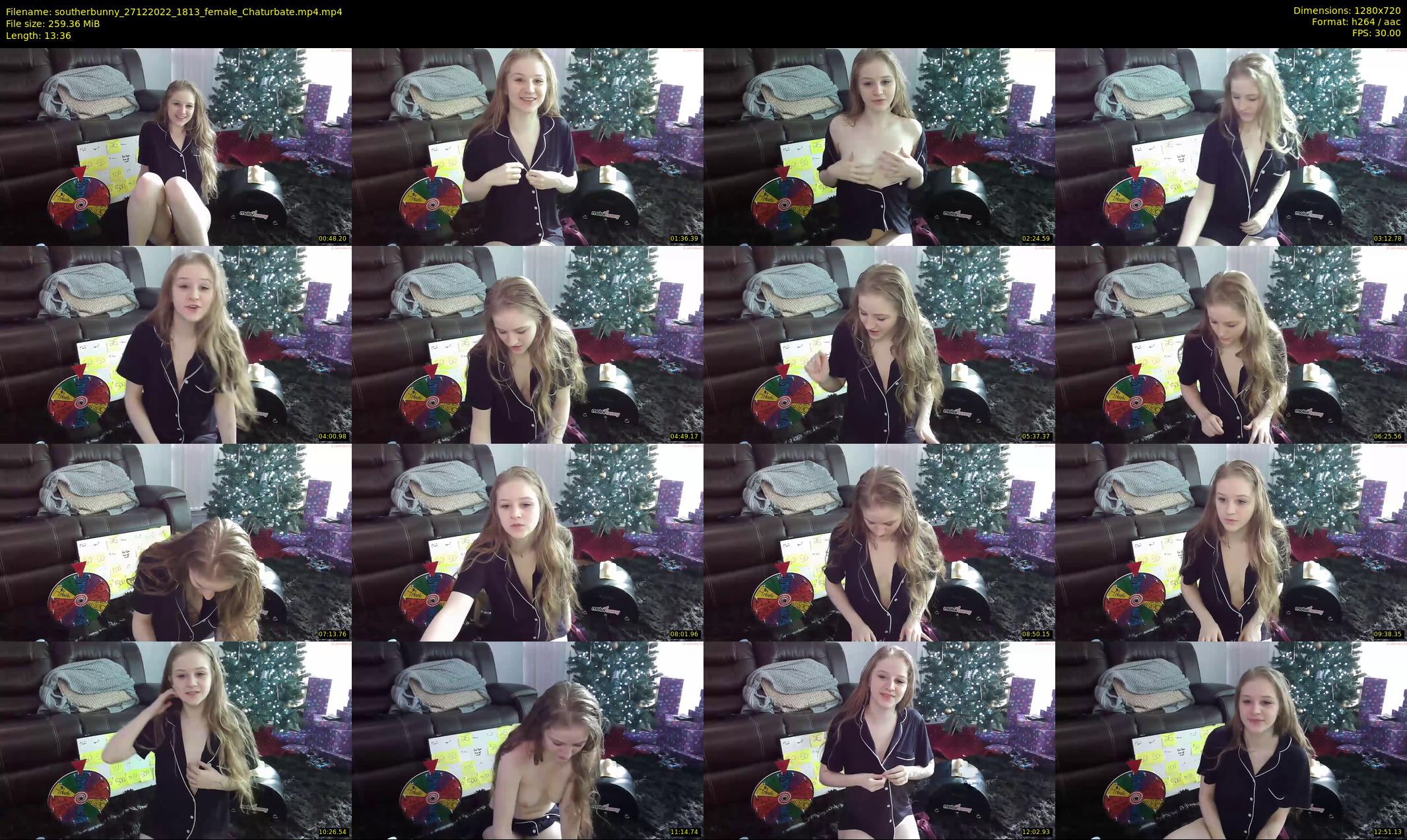 southerbunny — 14 minute Chaturbate female cam show recording, 720p, Dec 27, 2022