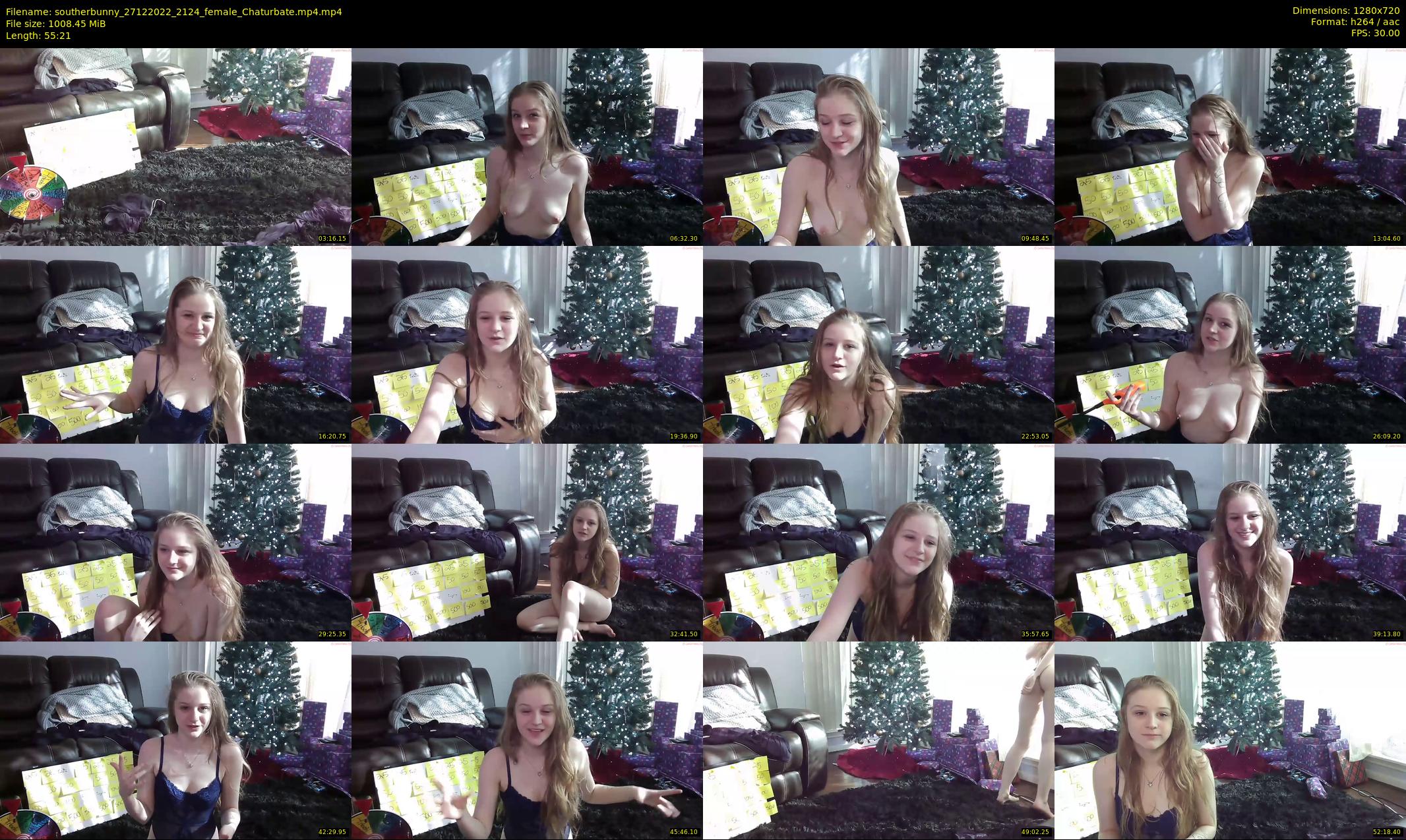 southerbunny — 56 minute Chaturbate female cam show recording, 720p, Dec 27, 2022