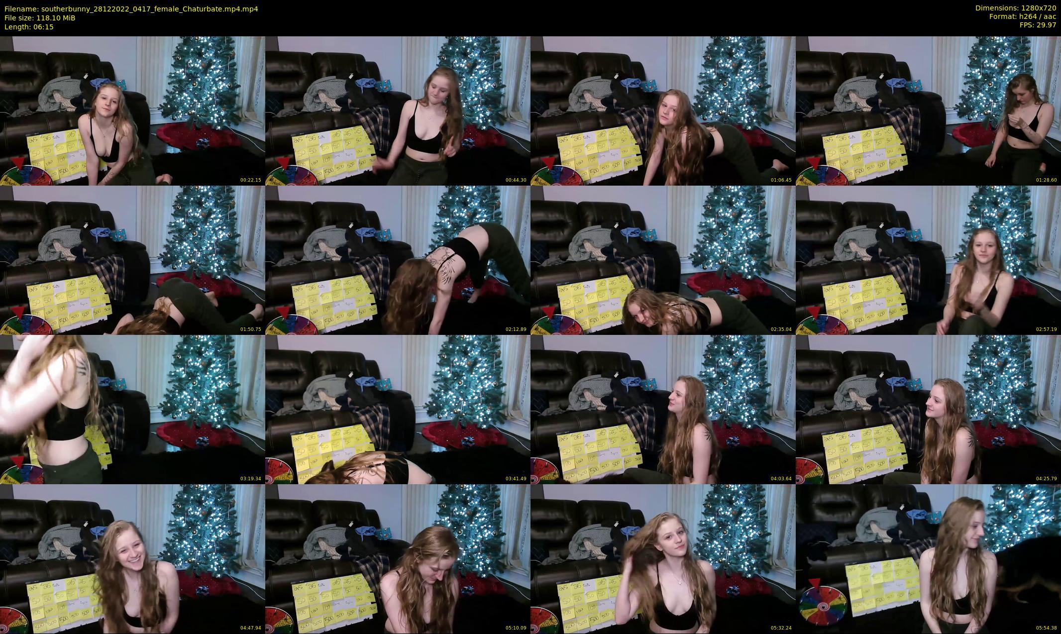 southerbunny — 7 minute Chaturbate female cam show recording, 720p, Dec 28, 2022