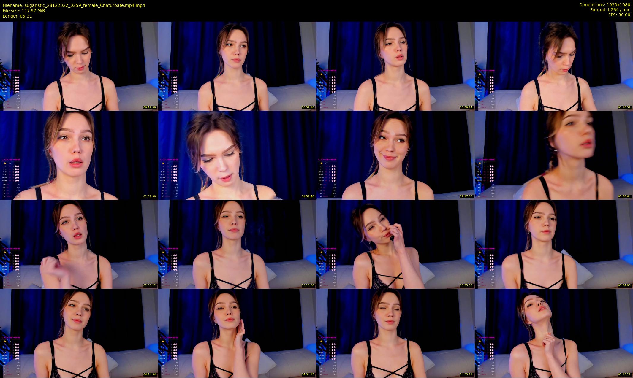 sugaristic — 6 minute Chaturbate female cam show recording, 1080p, Dec 28, 2022