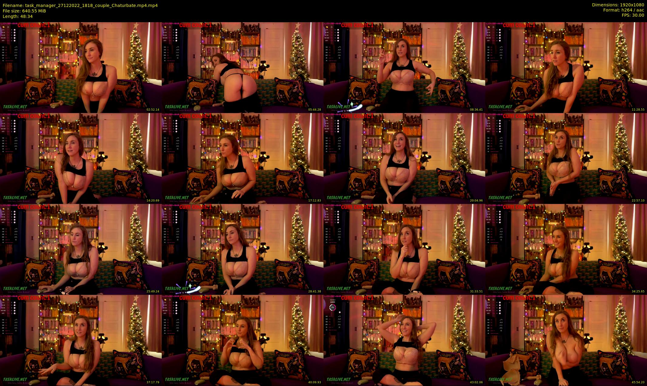 task_manager — 49 minute Chaturbate couple cam show recording, 1080p, Dec 27, 2022