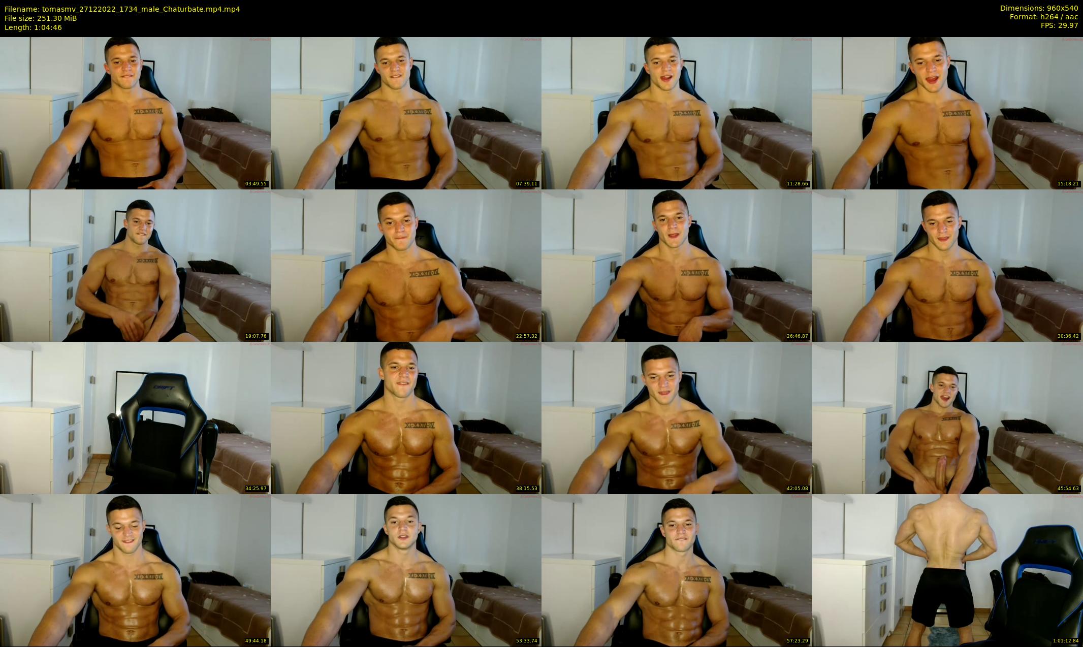 tomasmv — 65 minute Chaturbate male cam show recording, 480p, Dec 27, 2022