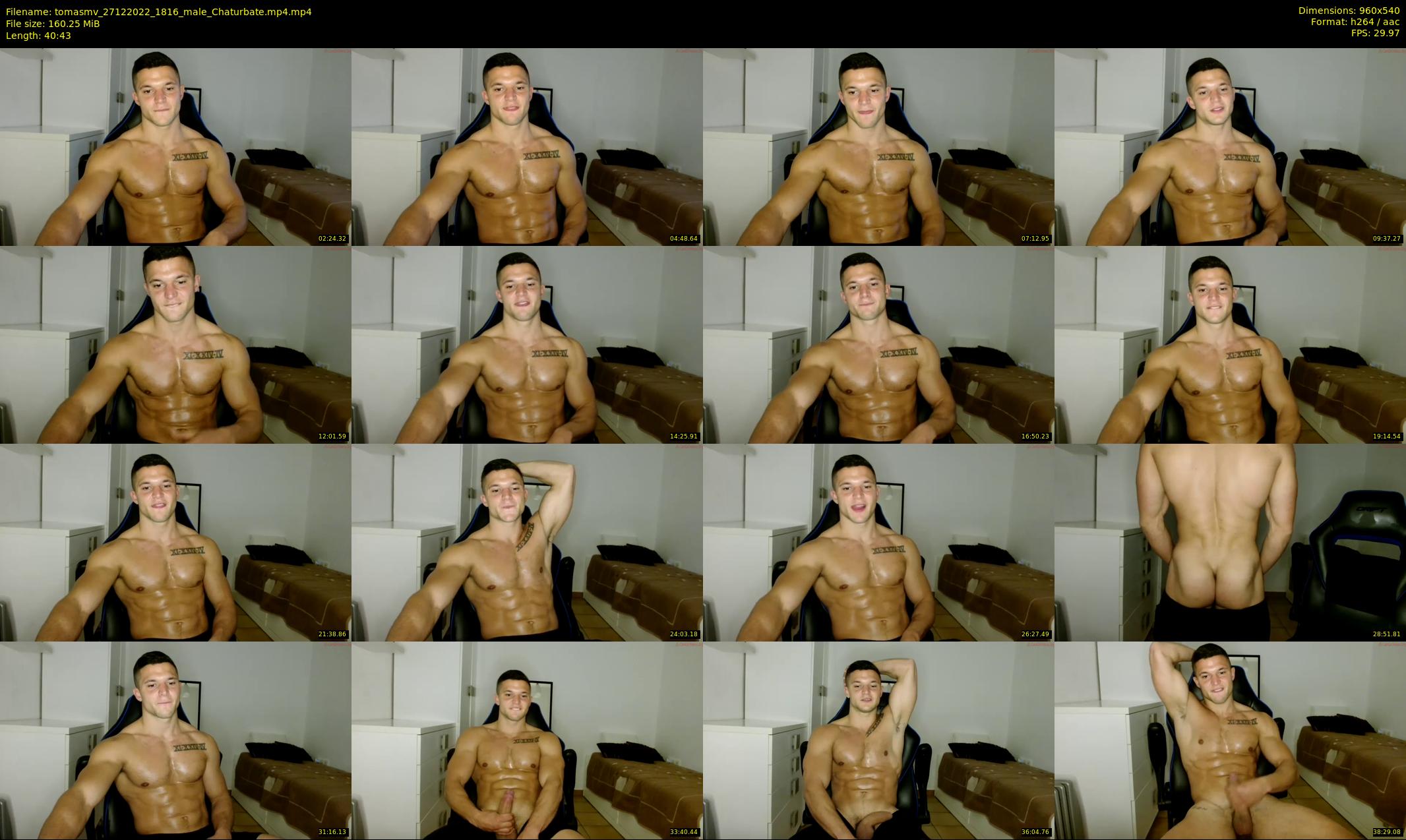tomasmv — 41 minute Chaturbate male cam show recording, 480p, Dec 27, 2022