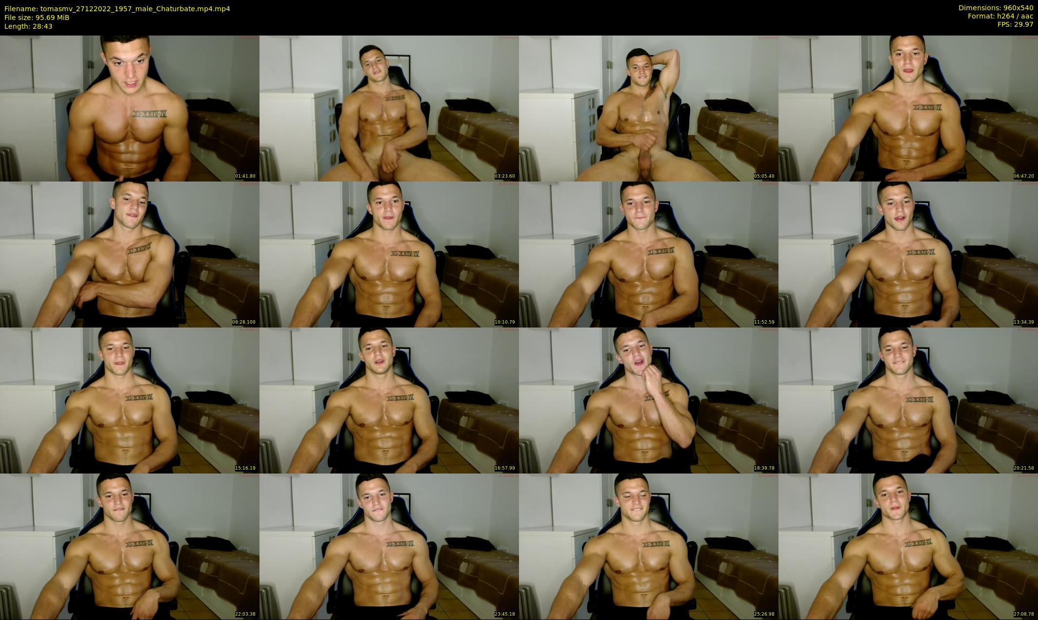 tomasmv — 29 minute Chaturbate male cam show recording, 480p, Dec 27, 2022