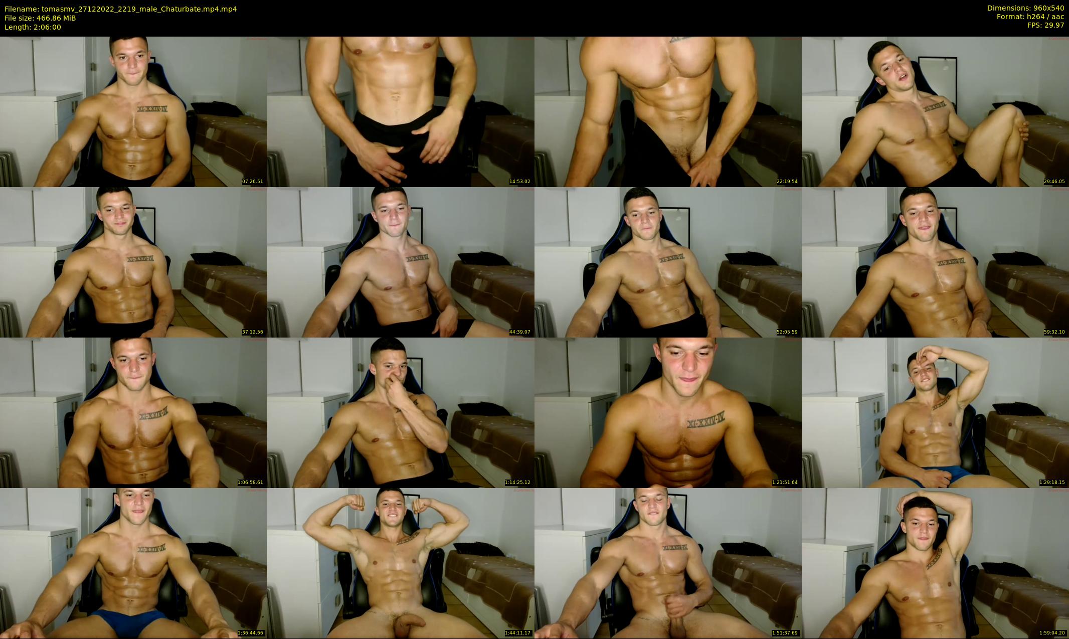 tomasmv — 126 minute Chaturbate male cam show recording, 480p, Dec 27, 2022