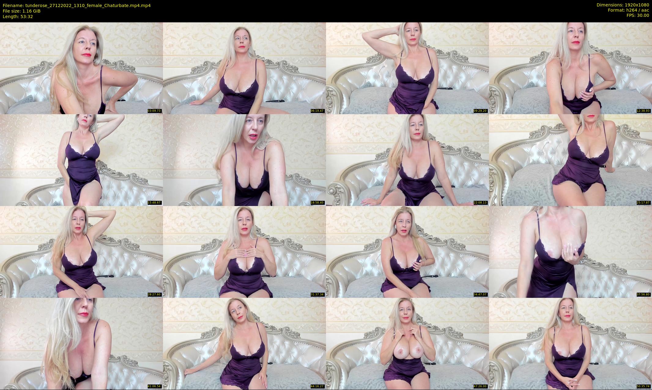 tunderose — 54 minute Chaturbate female cam show recording, 1080p, Dec 27, 2022